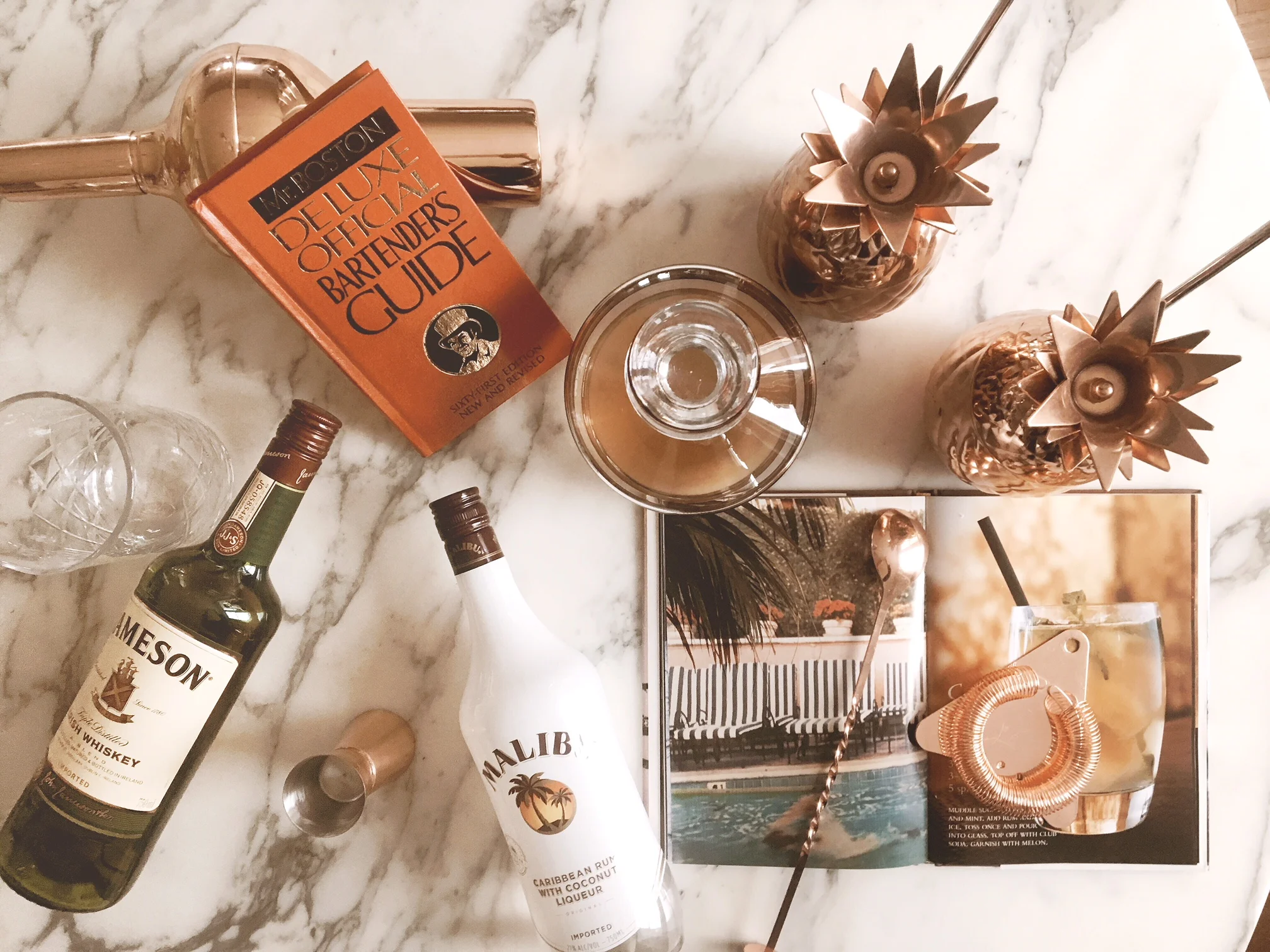 Two Delish Summer Poolside Cocktails Featuring Malibu &amp; Jameson