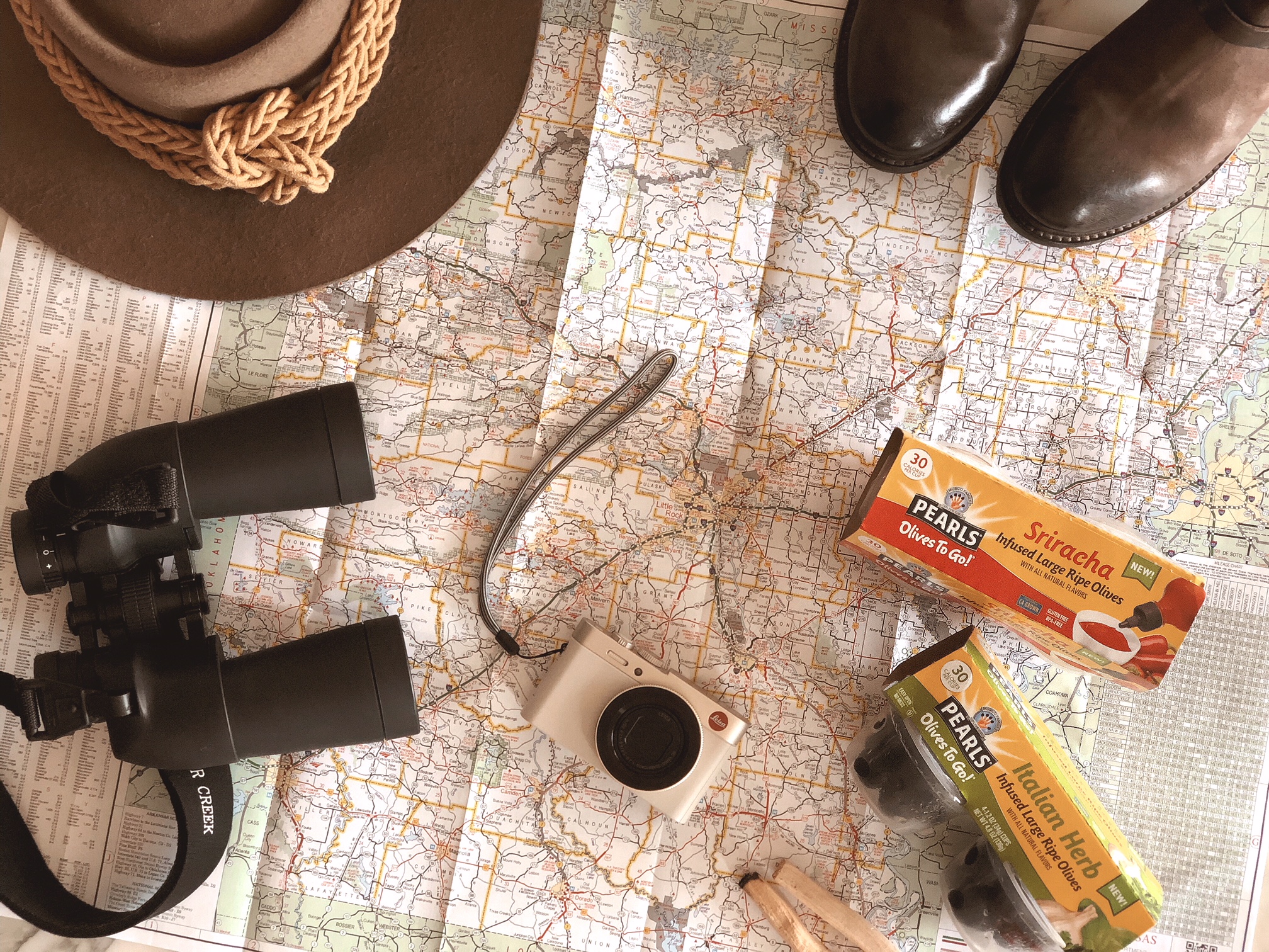 Tallgrass Prairie Day Trip Essentials Featuring Pearls Olives to Go