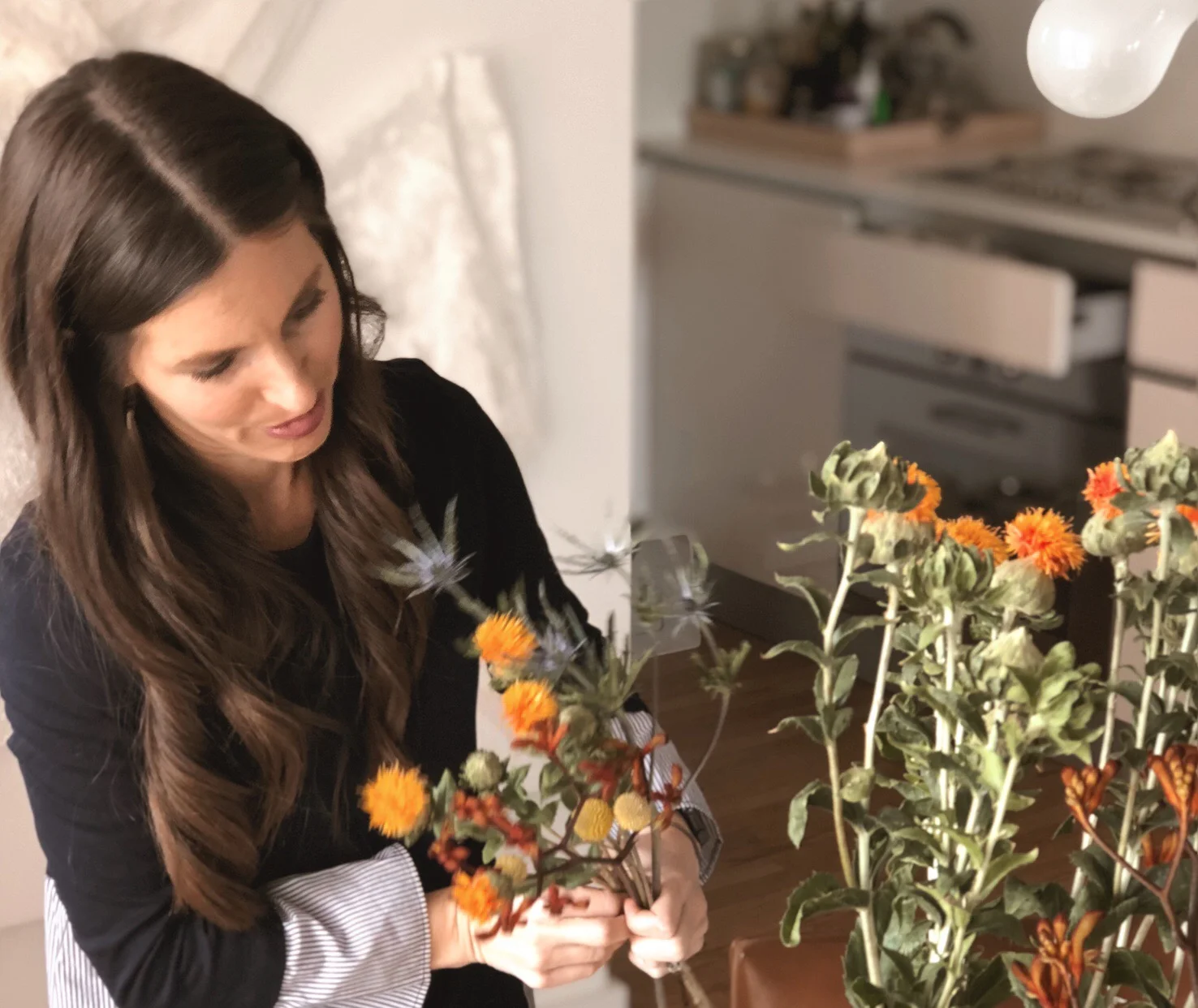 DIY modern pumpkin Centerpiece 16.JPG