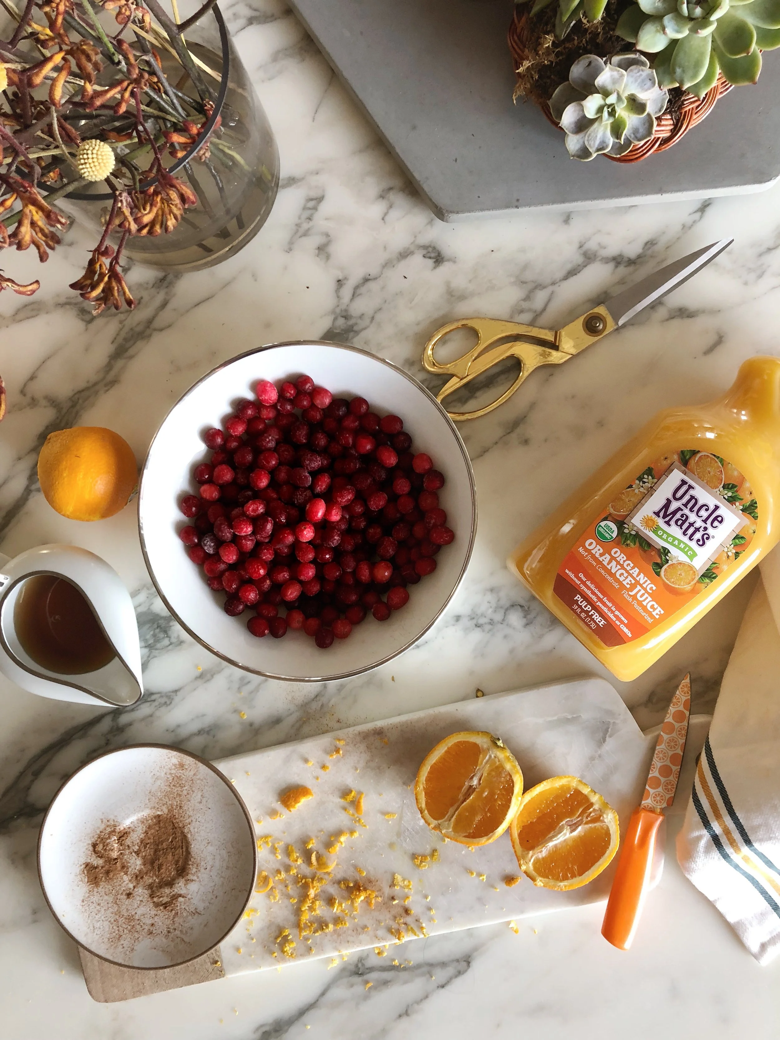 Orange Maple Cranberry Sauce Recipe