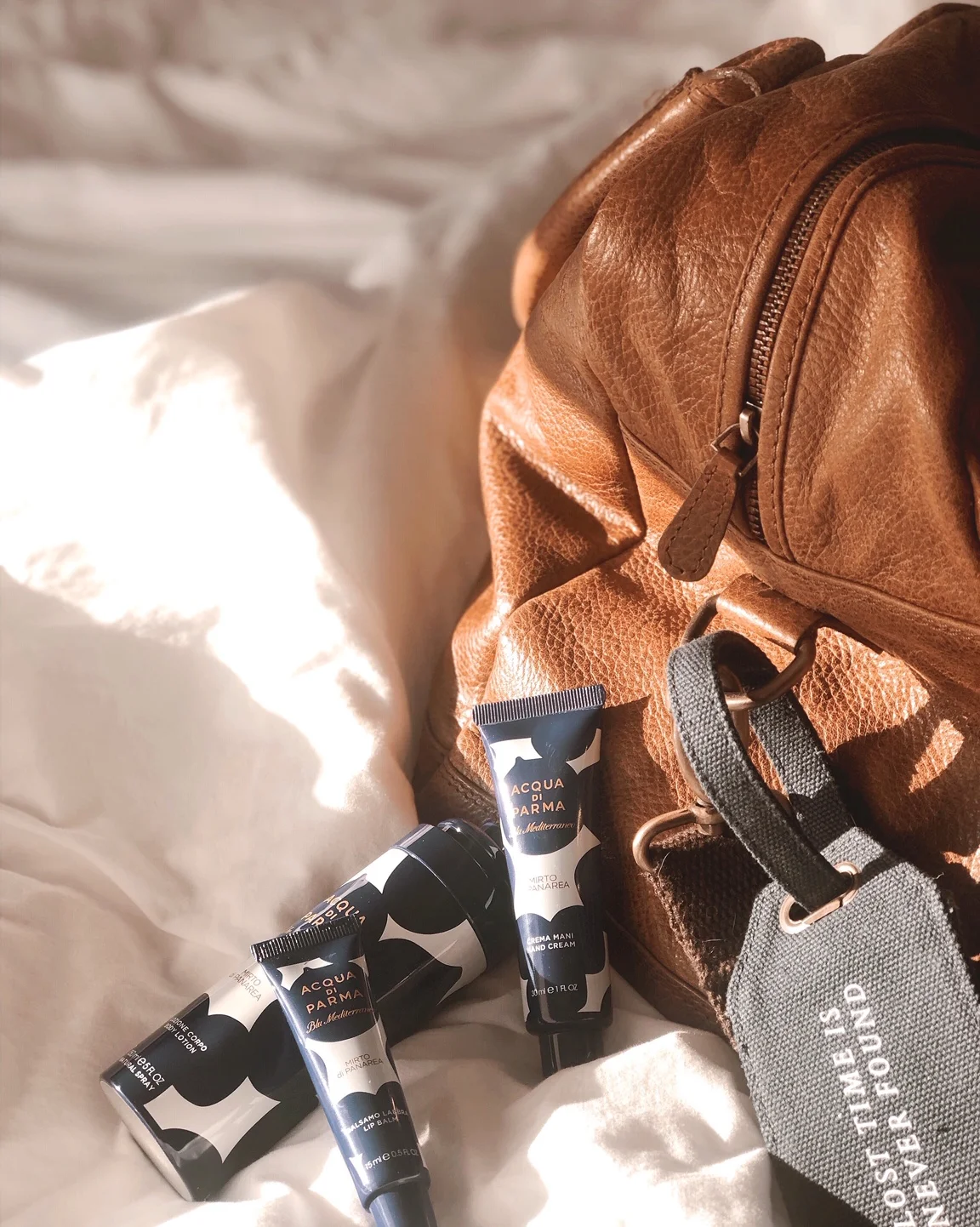 Travel Essentials With Acqua Di Parma