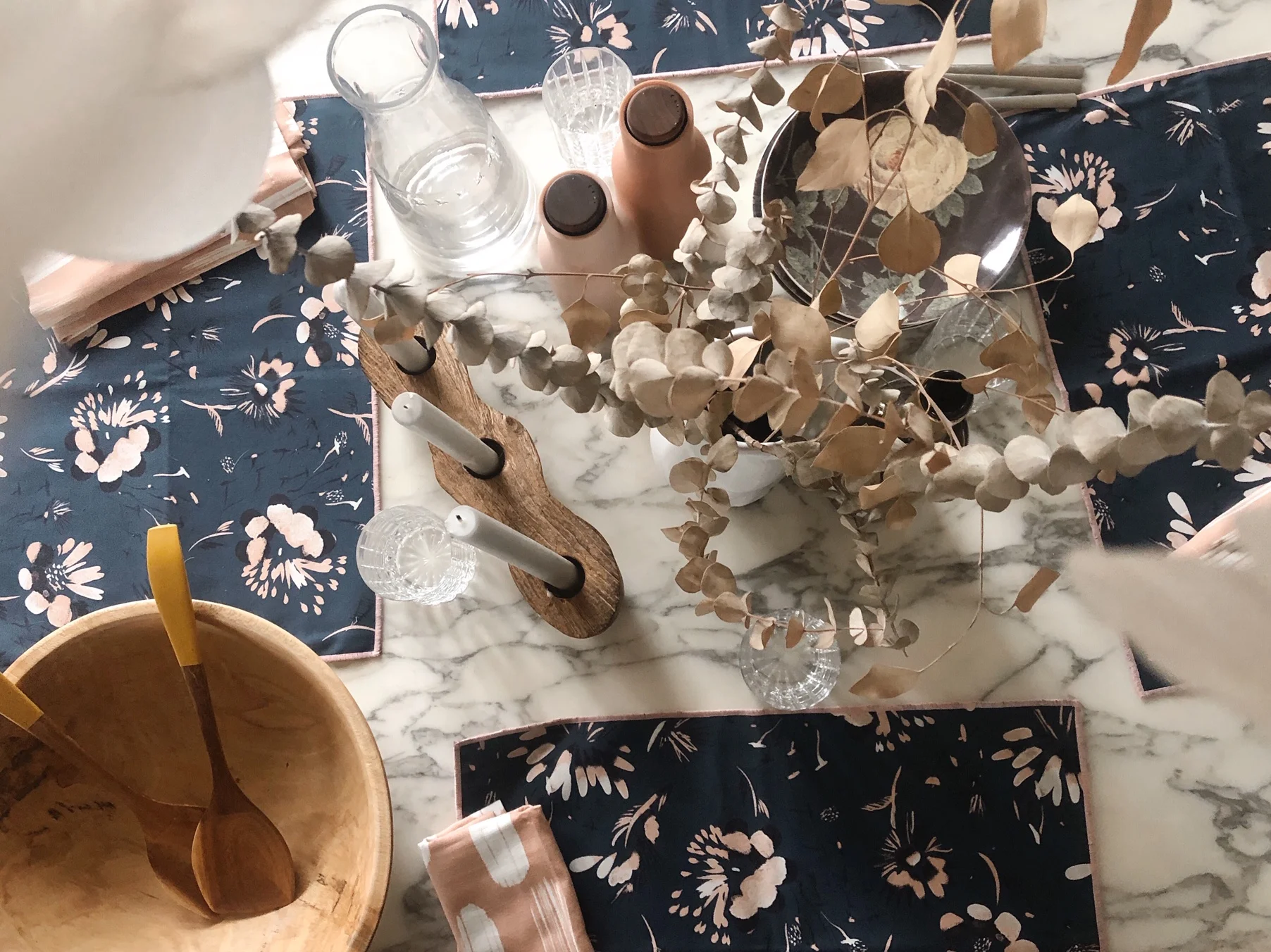Pattern Play Tablescape With Pepper Home 