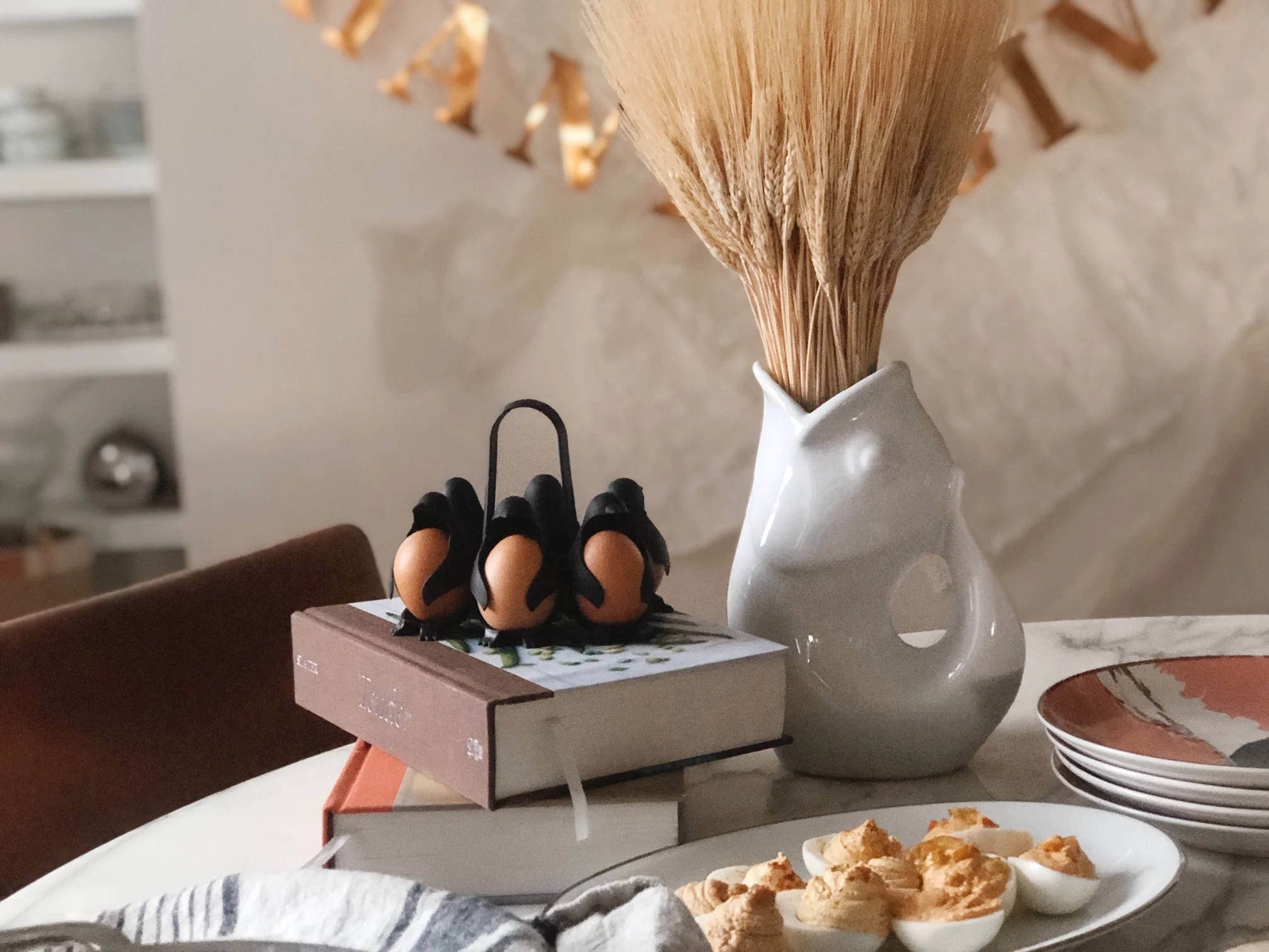 Thanksgiving Sriracha Deviled Eggs Recipe Featuring Peleg Design 