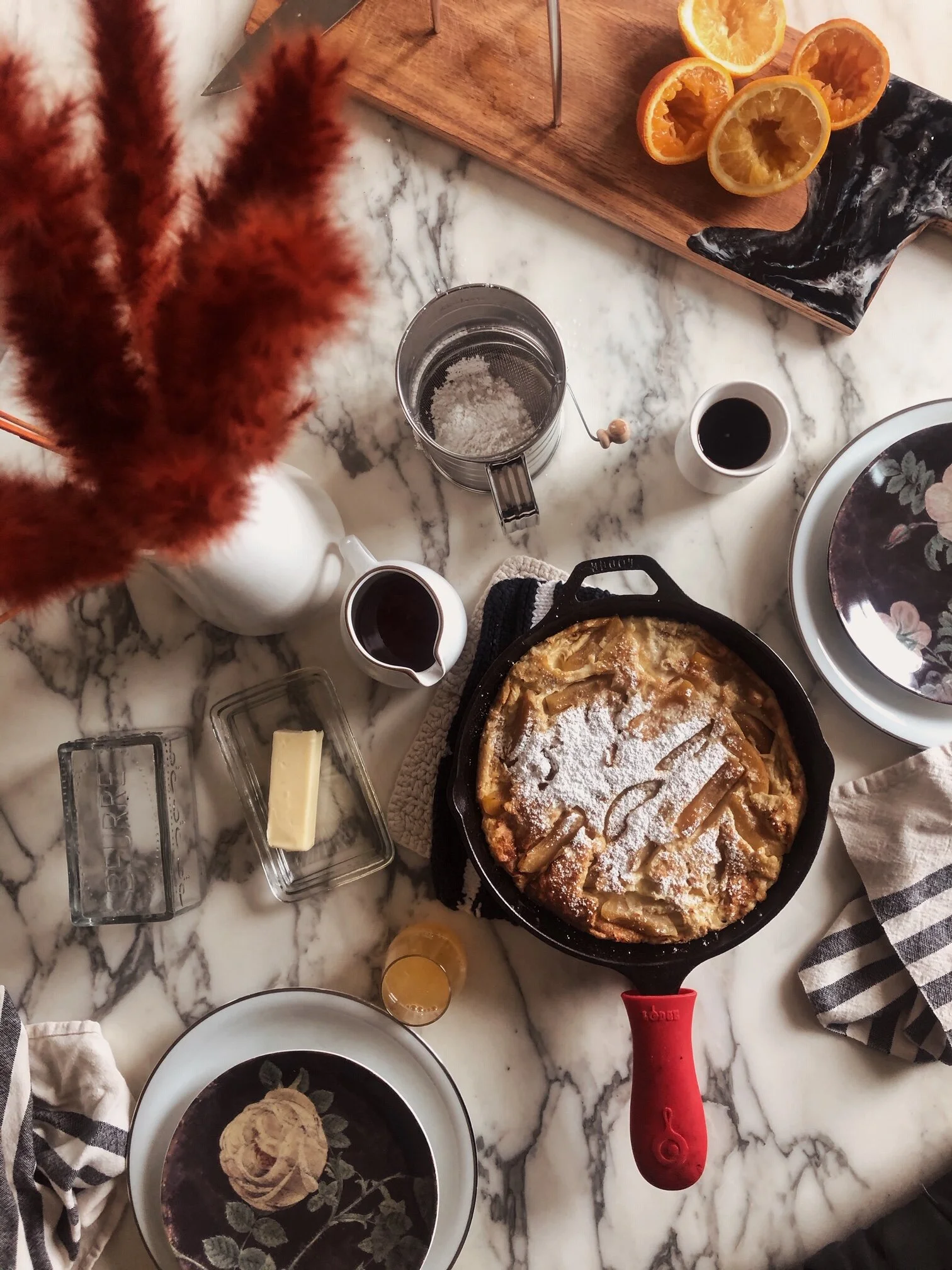 Peach Dutch Baby Recipe