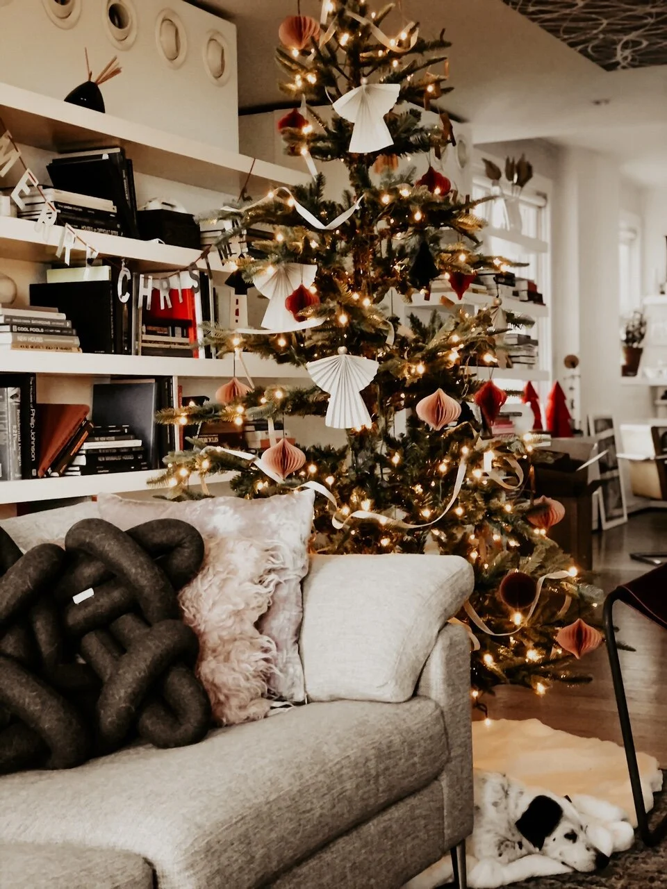 Modern Artificial Christmas Tree