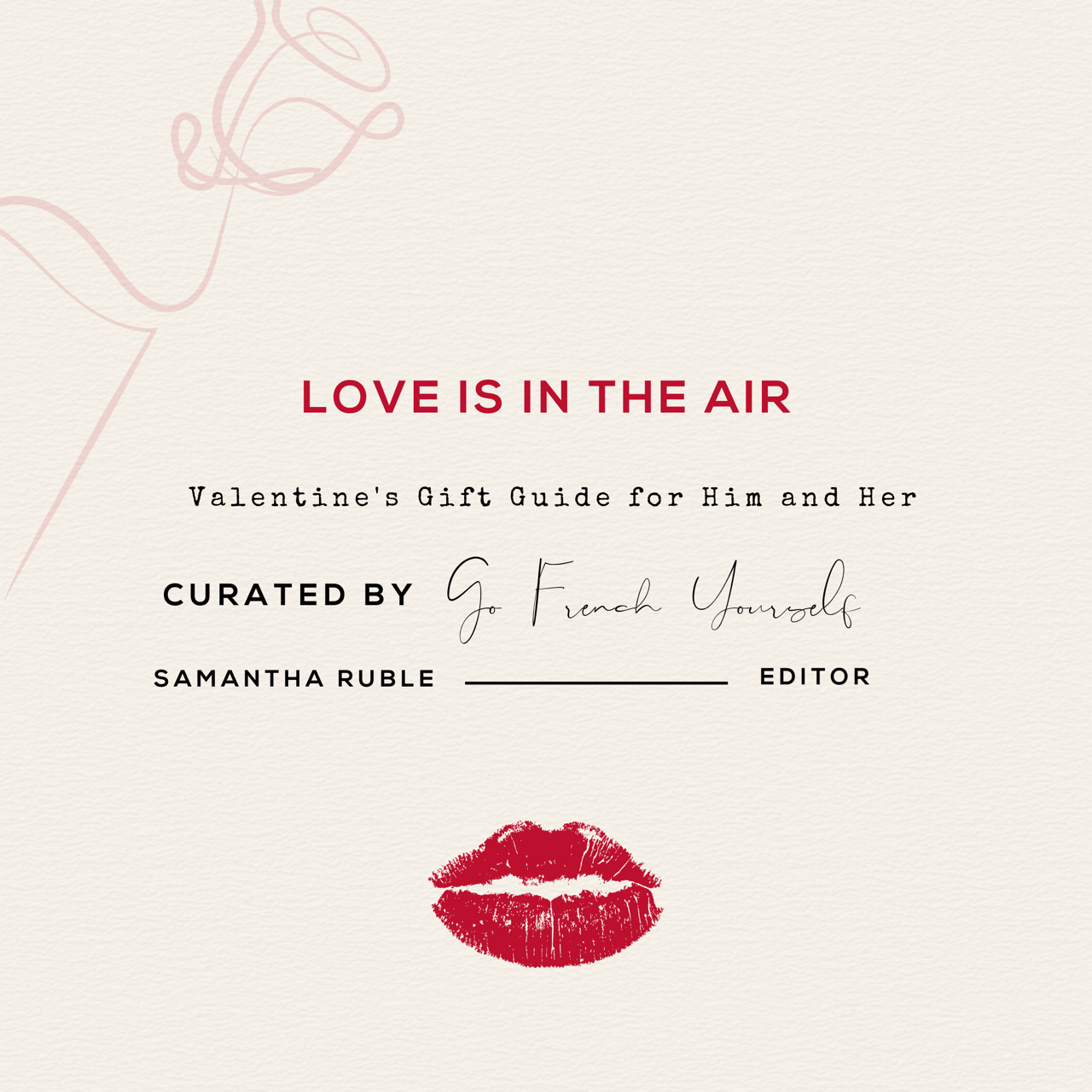 VALENTINE’S DAY GIFT GUIDE FOR HER &amp; HIM