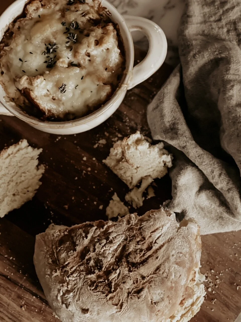 Creamy French Onion And Mushroom Soup Recipe