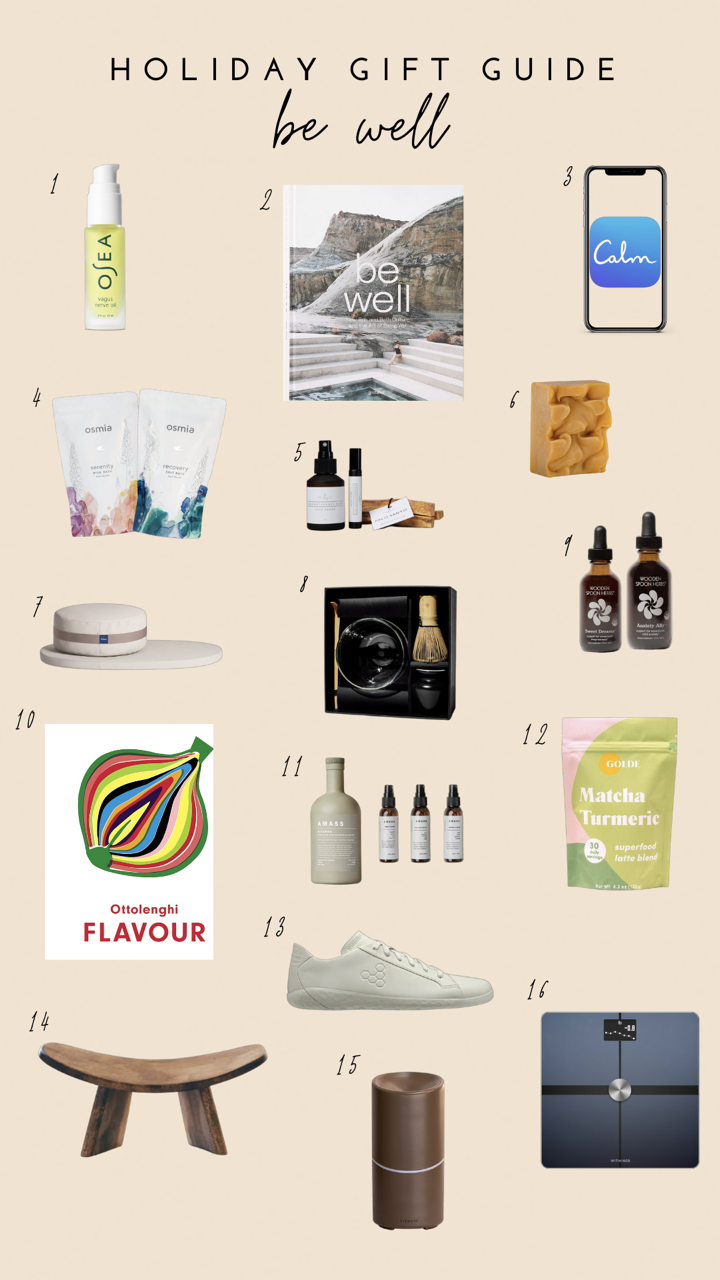 BE WELL Gift Guide 2021