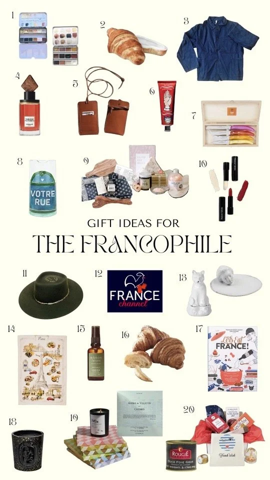 Francophile Gift Guide 2022//20 Lovely Trés Chic Things