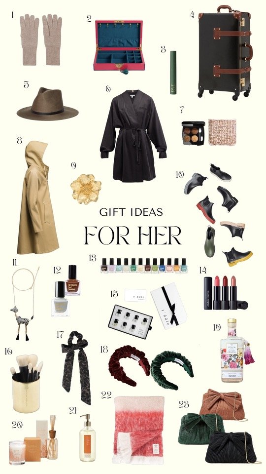 Christmas Gift Guide for Her 2022