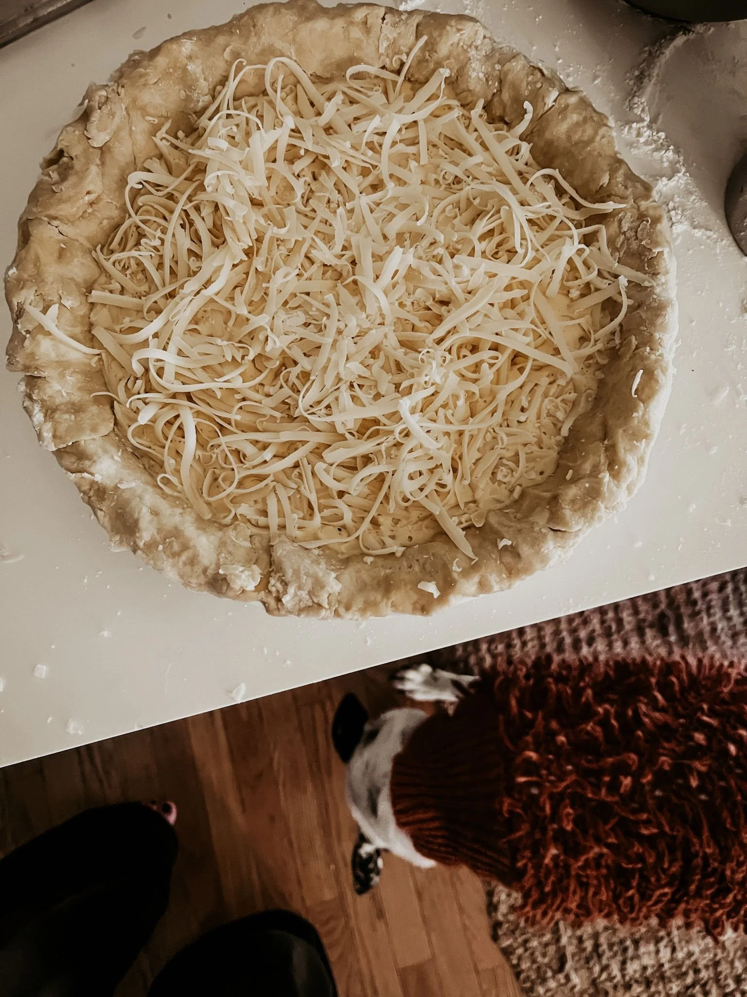 Three Cheese Quiche Recipe