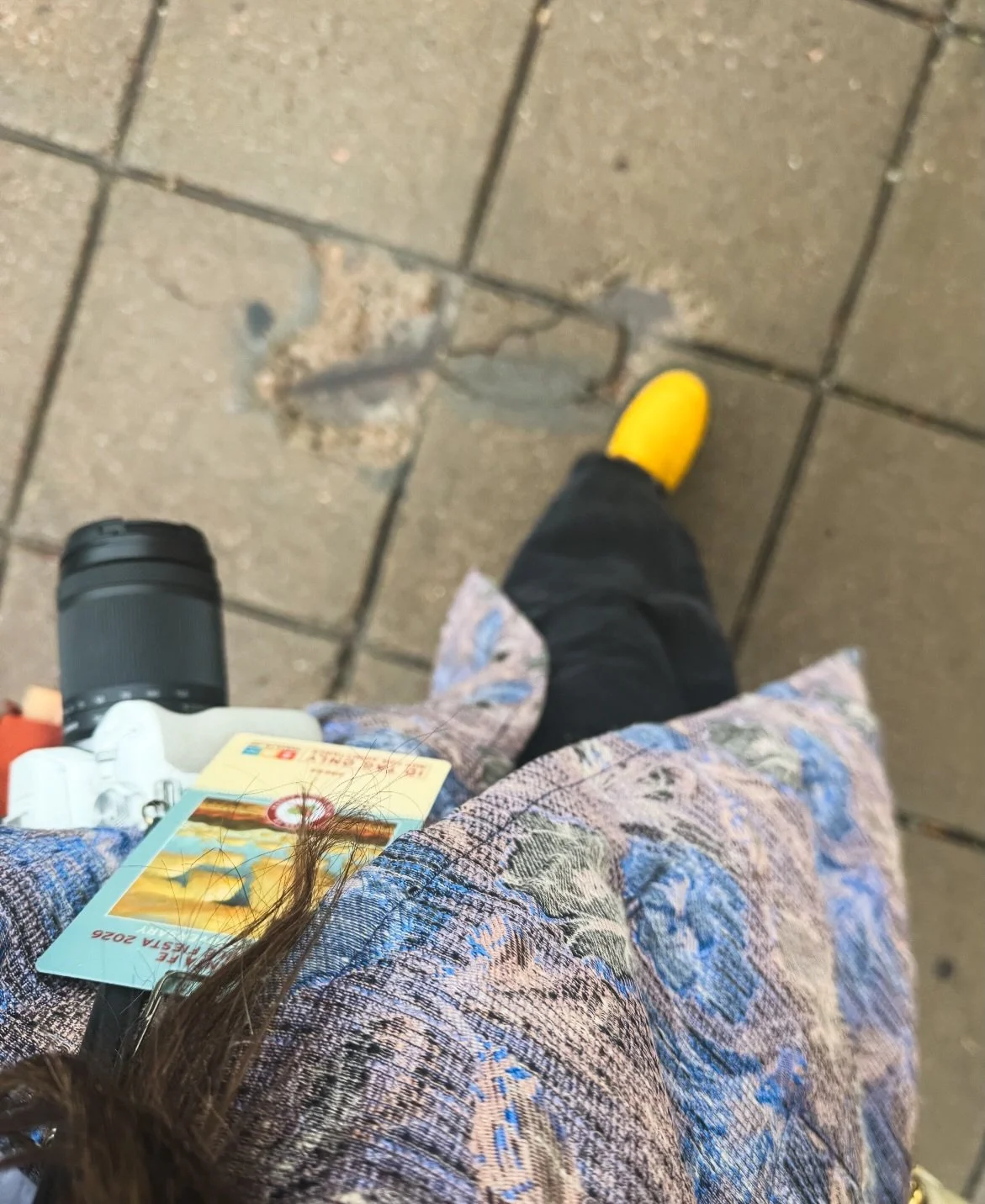 Wednesday&rsquo;s outfit, because apparently Santa Fe decided @sfwcfiesta week also needed a sudden introduction to autumn.

It was freezing and wet, so the layers came out, the weather boots stayed on, and after the Trade Tasting I found my way to t