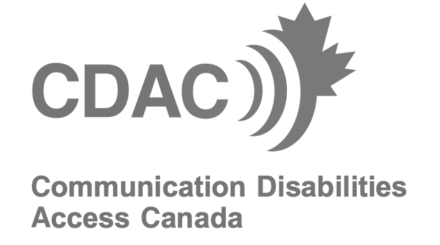 Communication Disabilities Access Canada / Accès Troubles de la Communication Canada