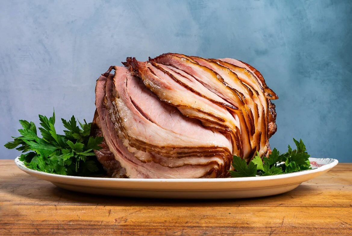 Holiday Ham&rsquo;s from @heritagefoodusa for pre-order! Order whole (15-17lbs) or by weight ($18 per pound). Orders accepted through 12/23! 
Visit our website or DM for more info. ⛄️ ❄️