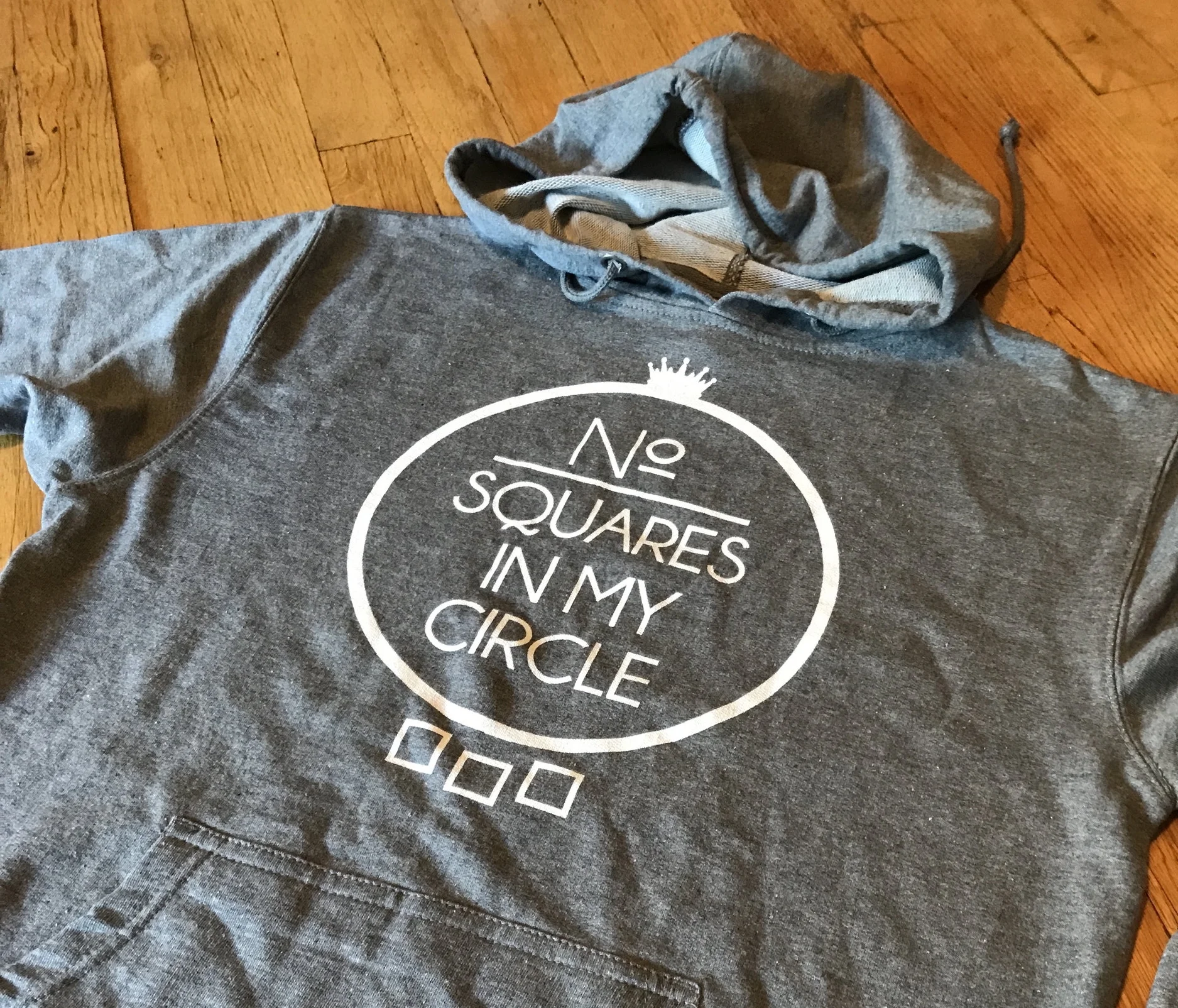 No Squares In My Circle© Hoodie