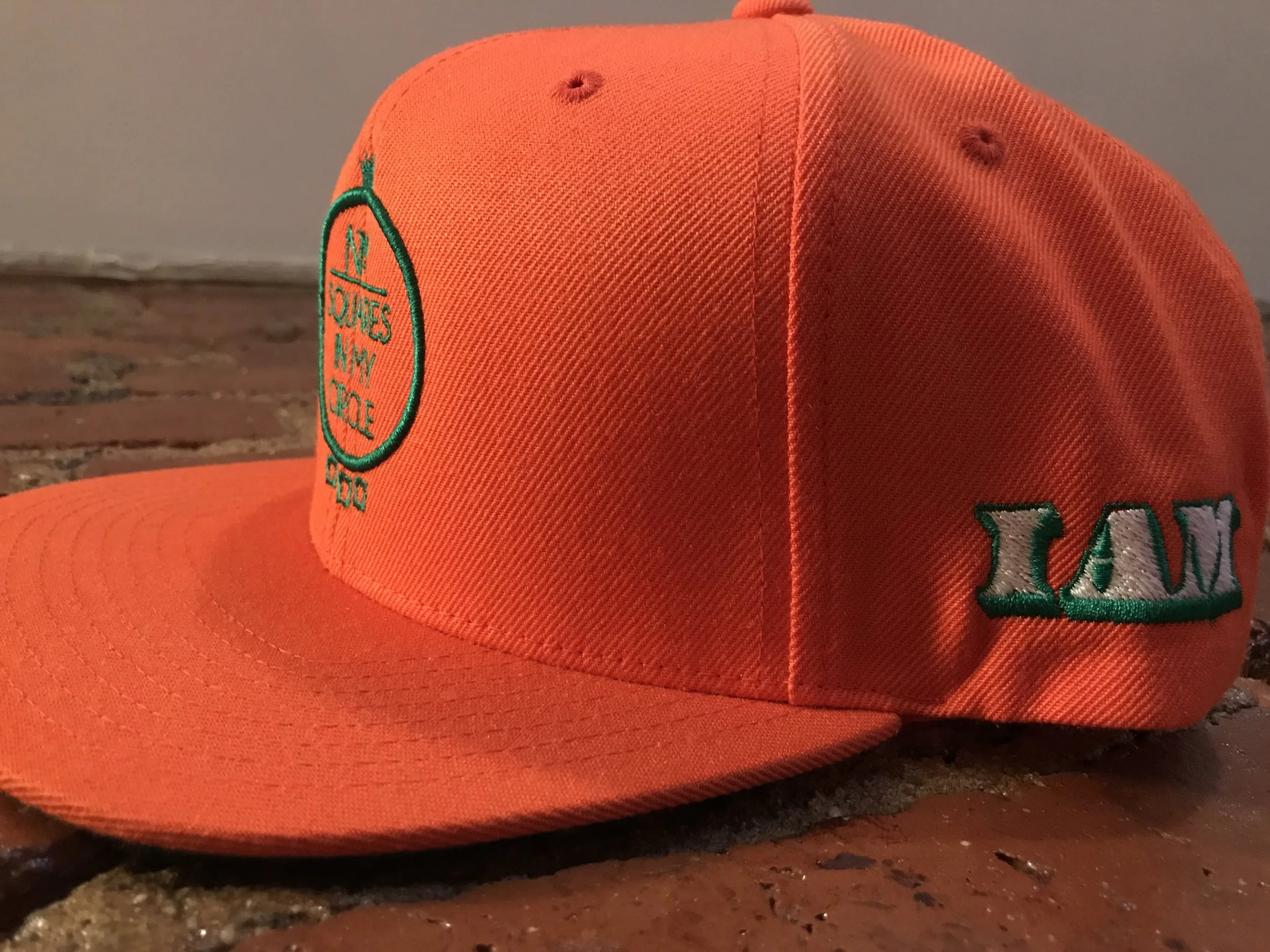 No Squares In My Circle© Orange/Green
