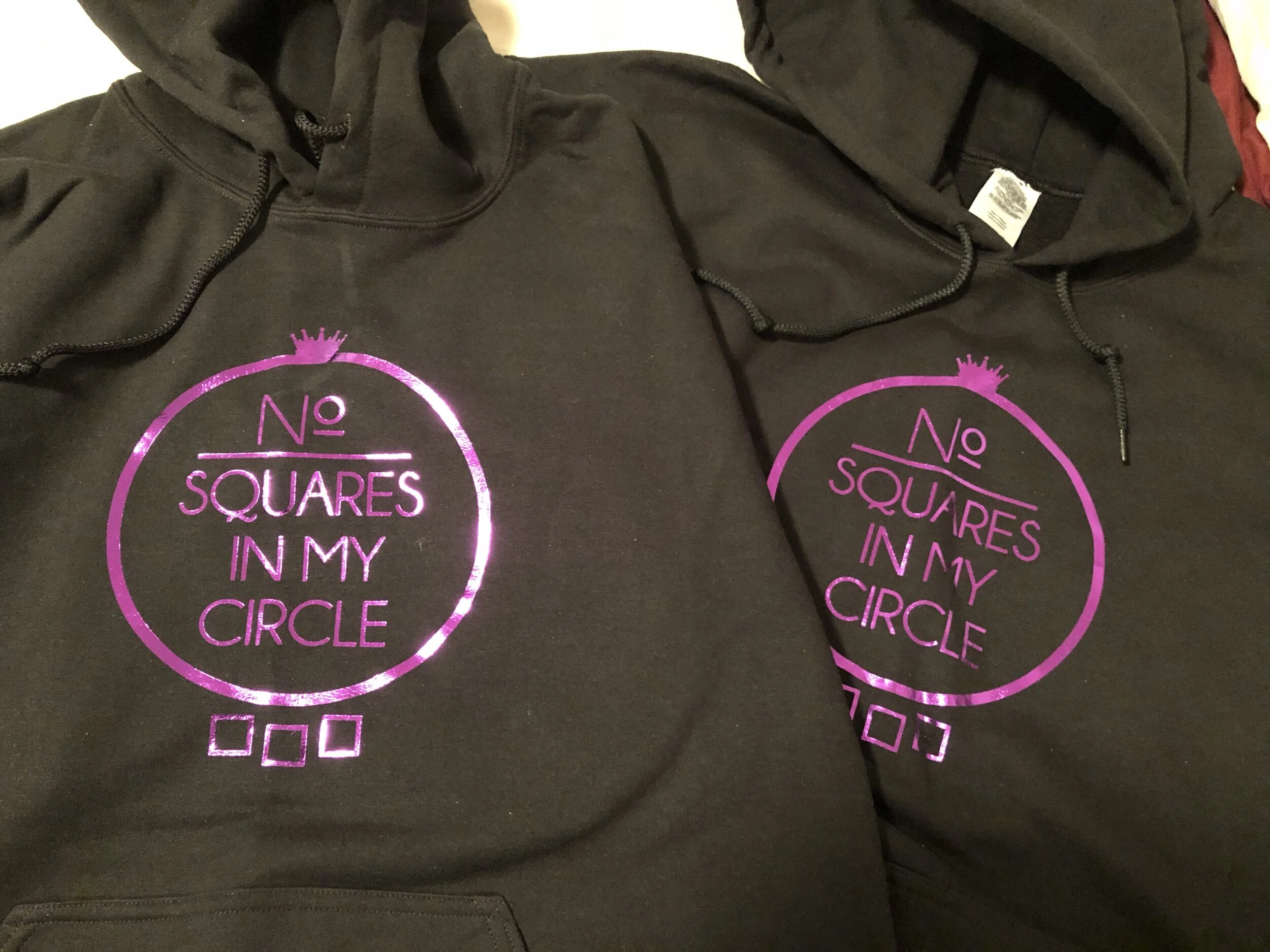 No Squares In My Circle© Purple