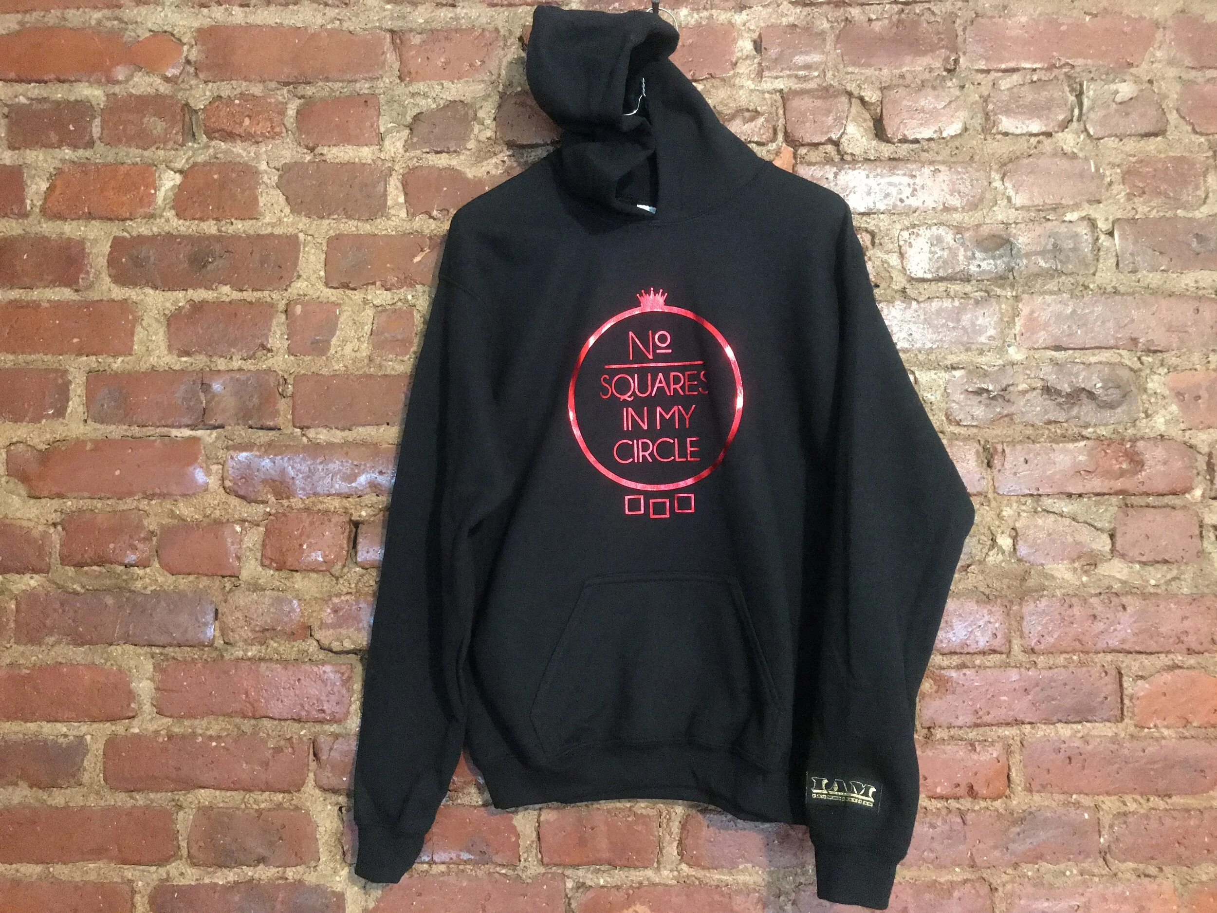 No Squares In My Circle™ Red Foil