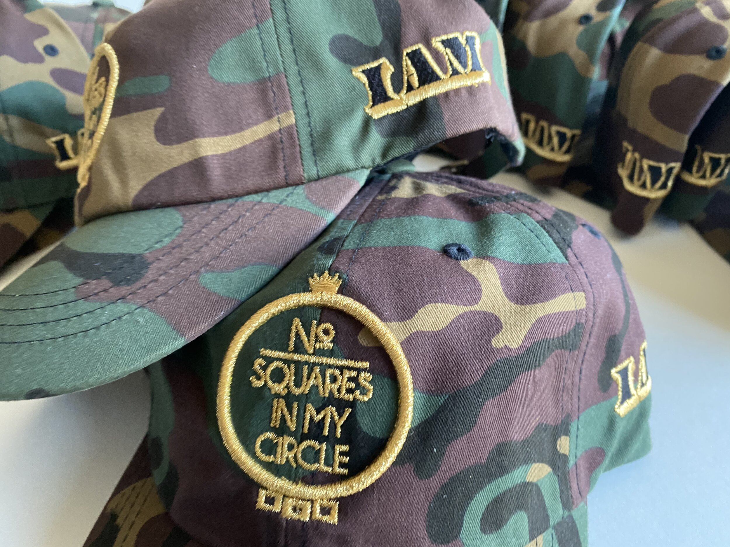 NoSIMC® Camo Dadcap w/ Gold
