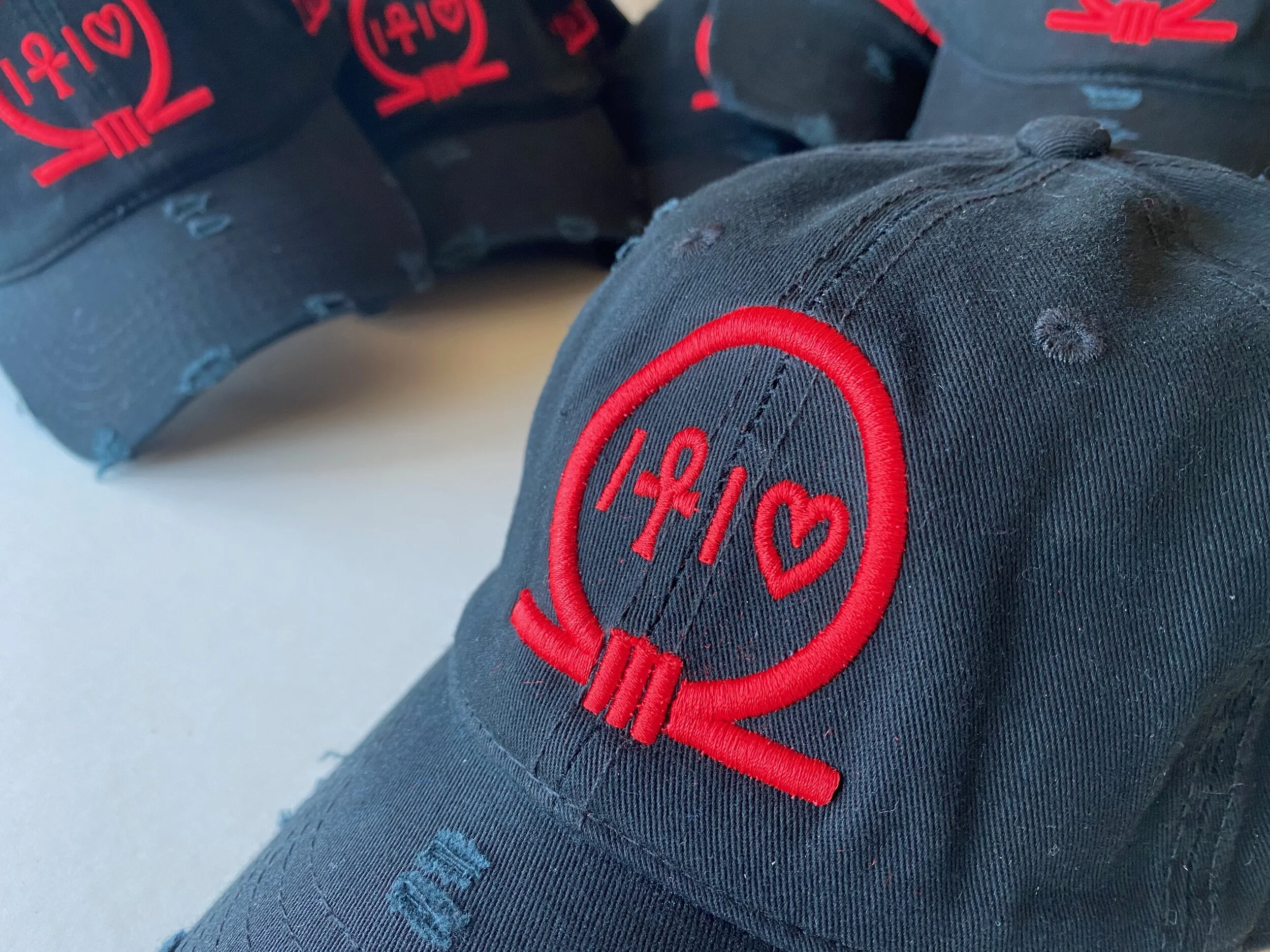 One Life, One Love™ black w/ red madeira 