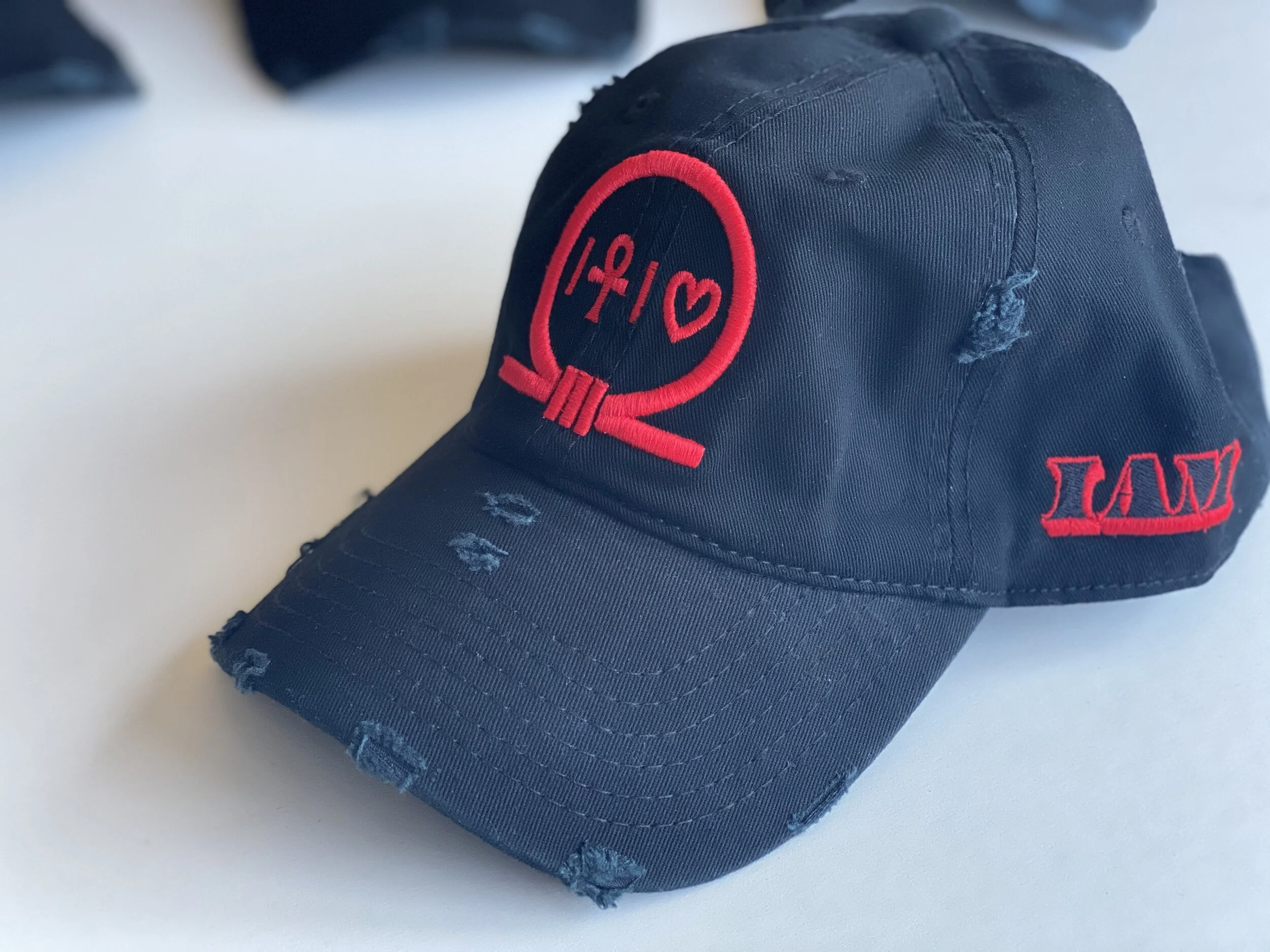 One Life, One Love™ black w/ red madeira 