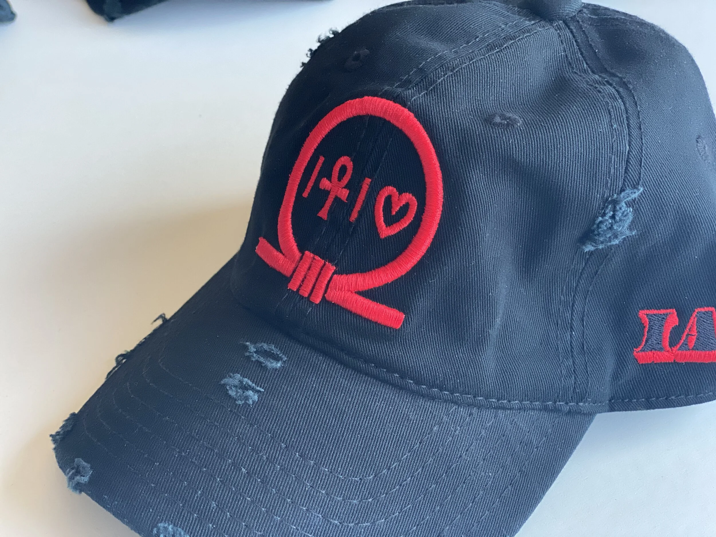 One Life, One Love™ black w/ red madeira 