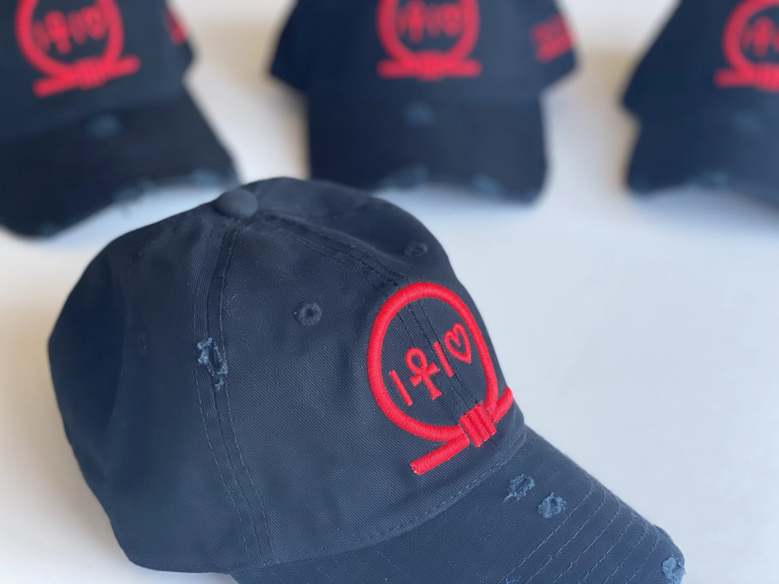 One Life, One Love™ black w/ red madeira 