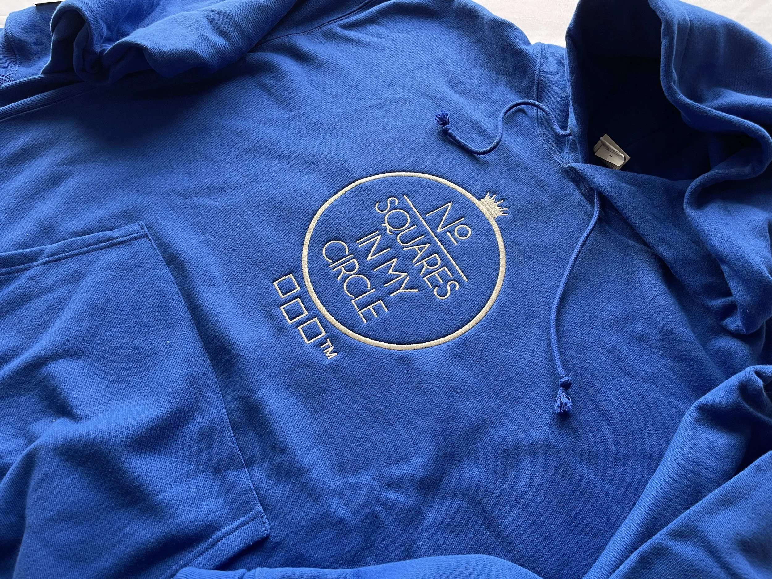 No Squares In My Circle™ Silver Embroidery