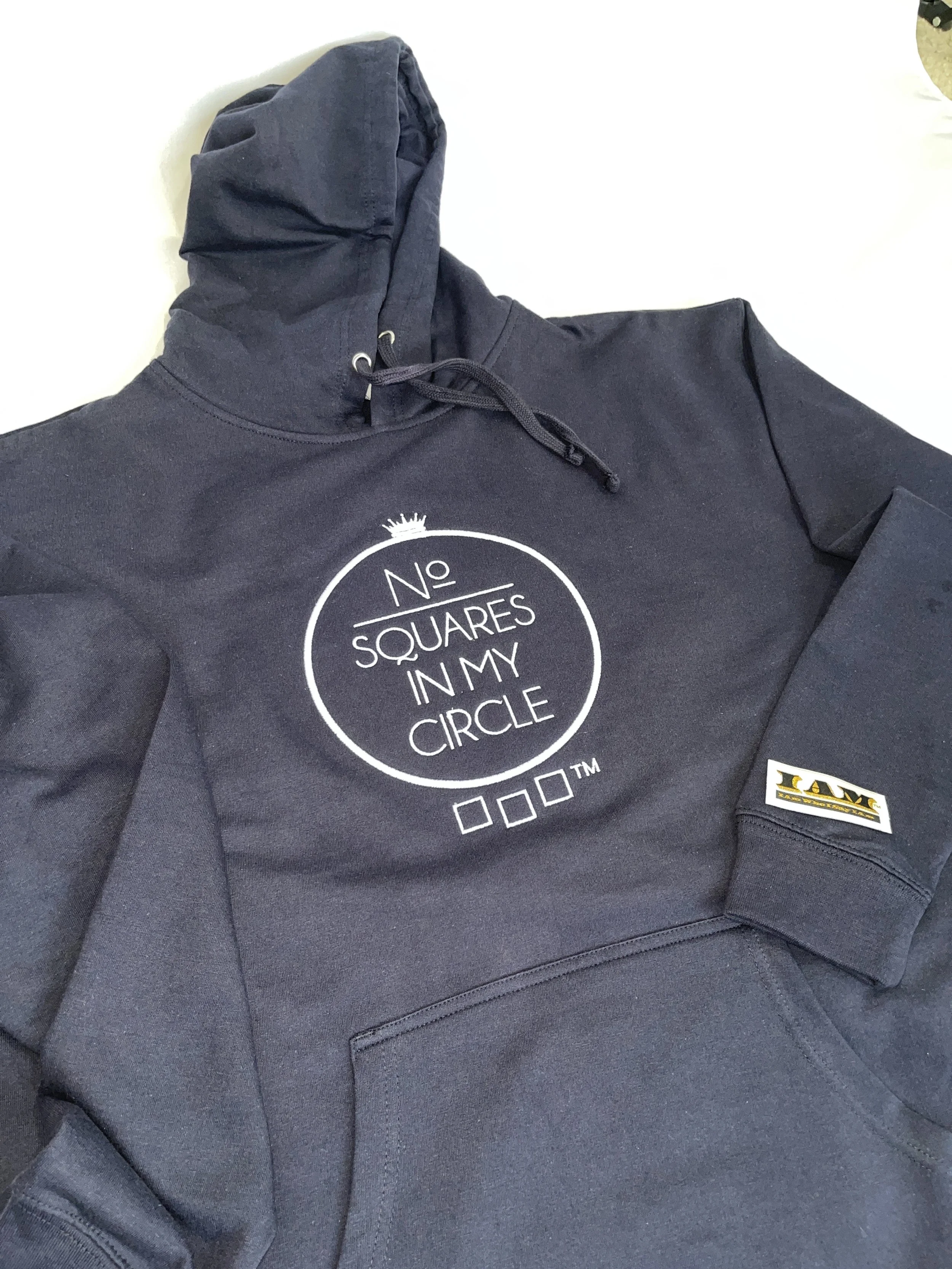 No Squares In My Circle™ White Embroidery