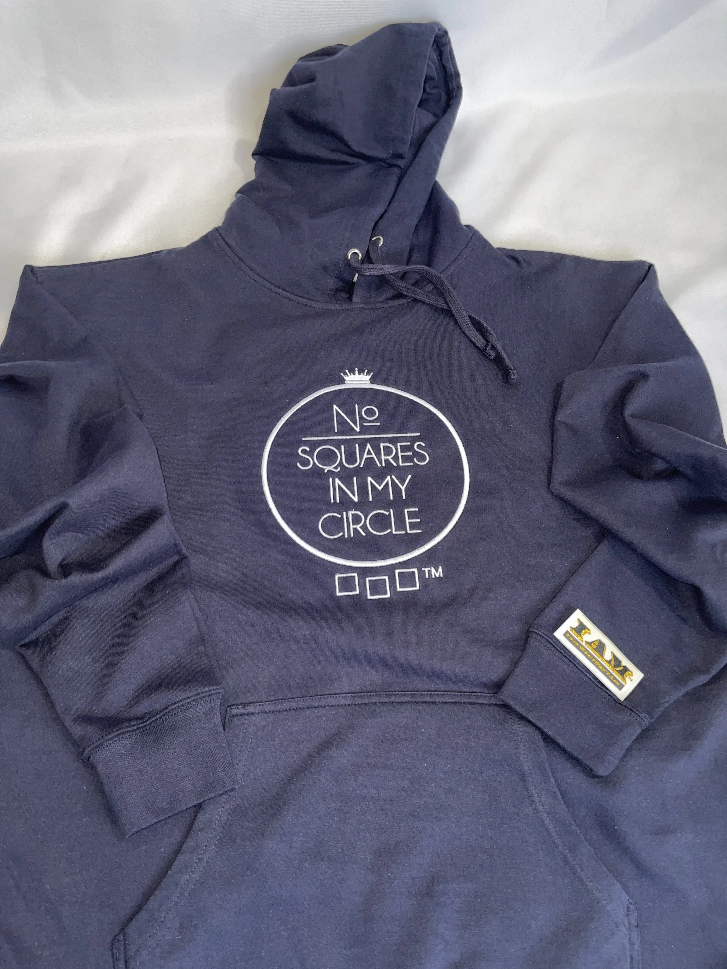 No Squares In My Circle™ White Embroidery