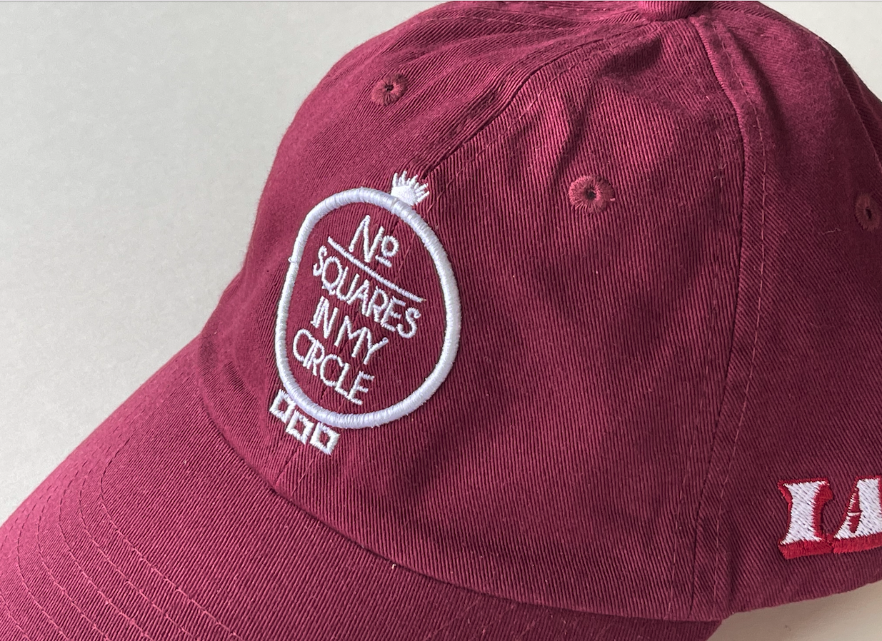 NoSIMC® Maroon Dadcap w/ White
