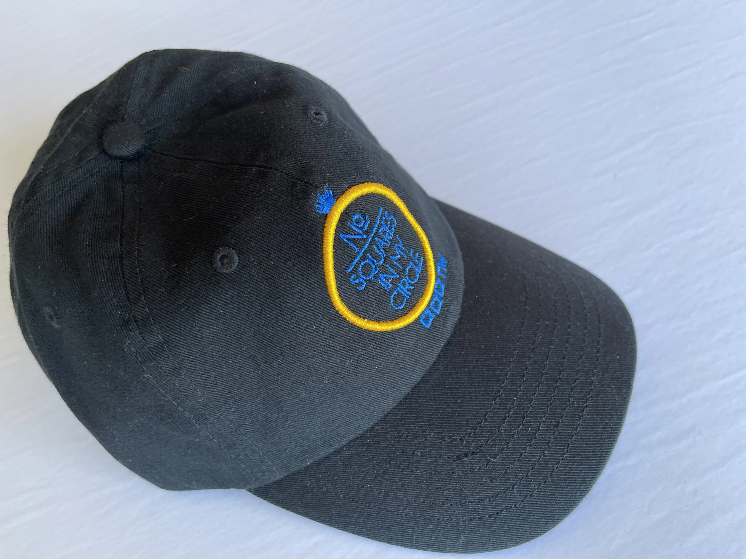 NoSIMC® Black Dadcap w/ Yellow & Blue
