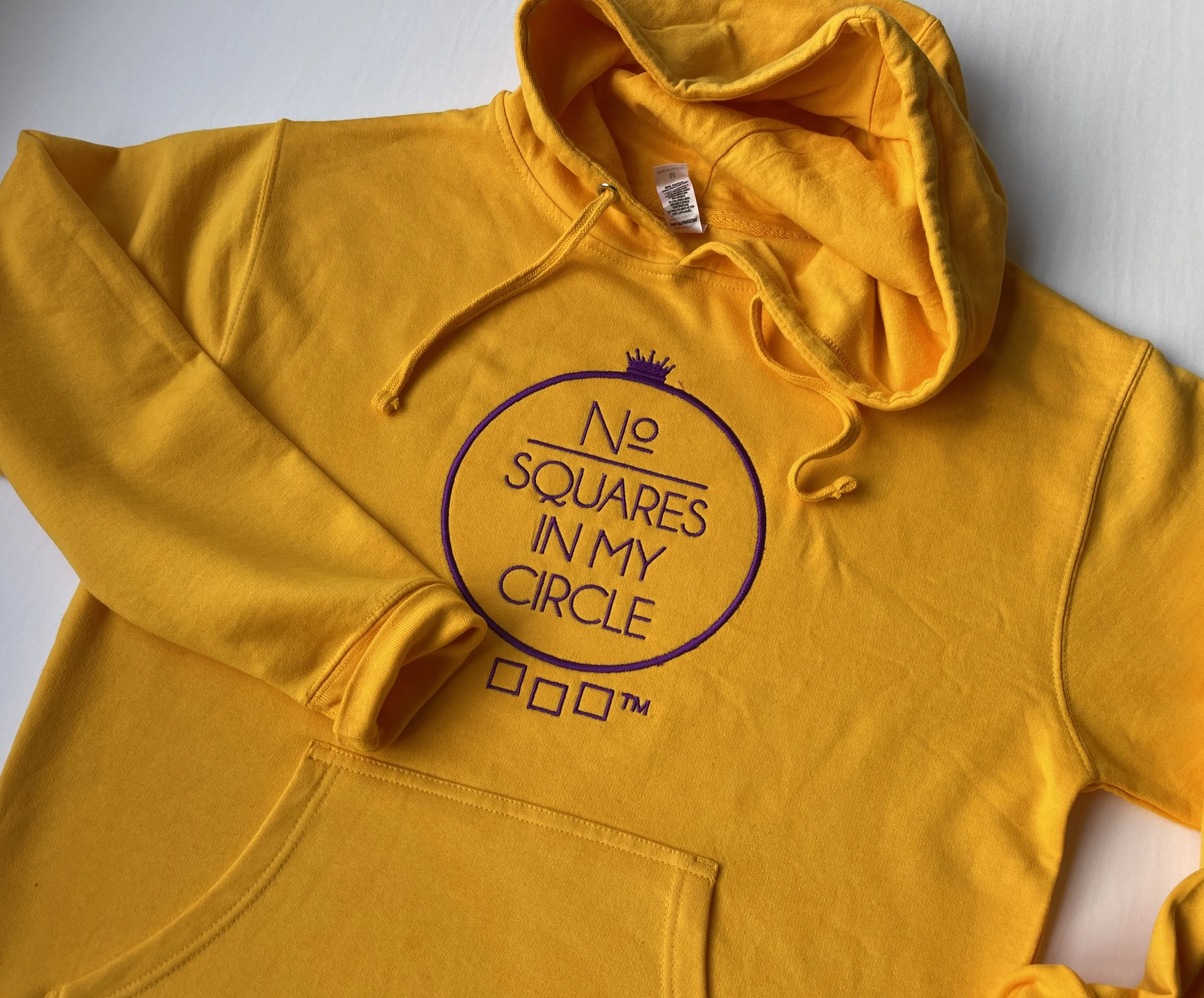 NoSIMC® Purple🪡🧵 w/ Gold Hoodie