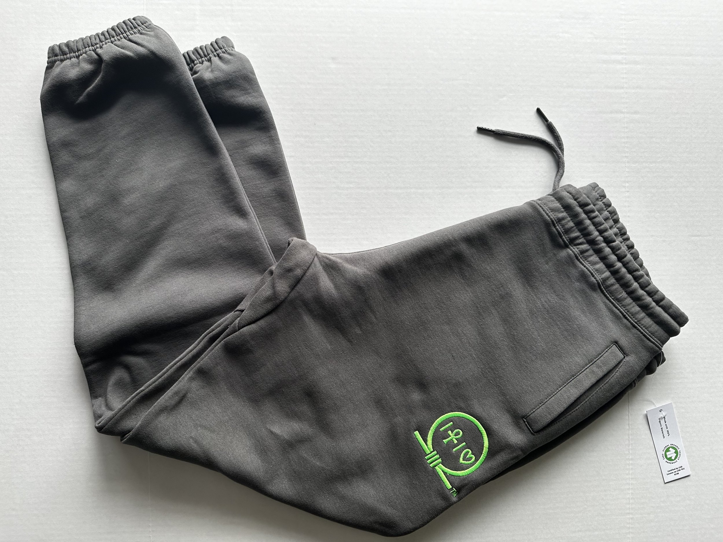 OLOL Sweatpants w/ Neon Green