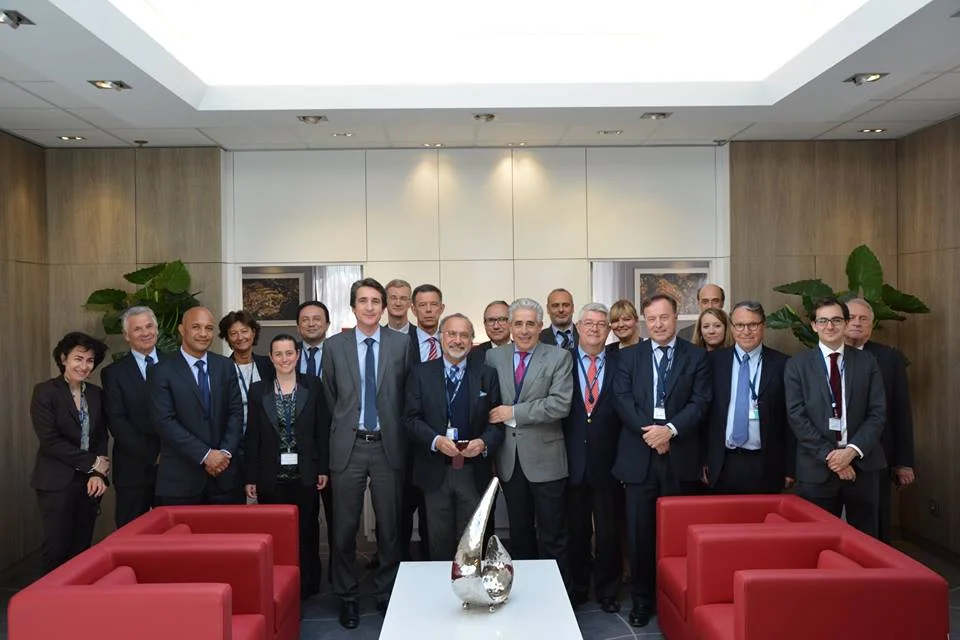 En présence d'Yves Albarello, Olivier Dassault, Jean-Michel Fourgous, Daniel Gibbs et Philippe Vitel