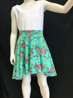 HI Lo Knit Skater Skirt