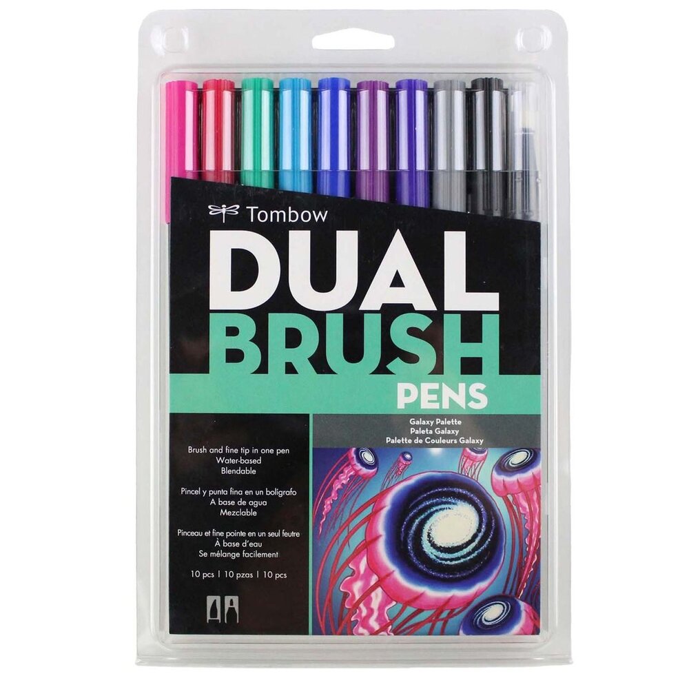 Tombow Dual Brush Marker Set - Pastels — Camp Fashionista