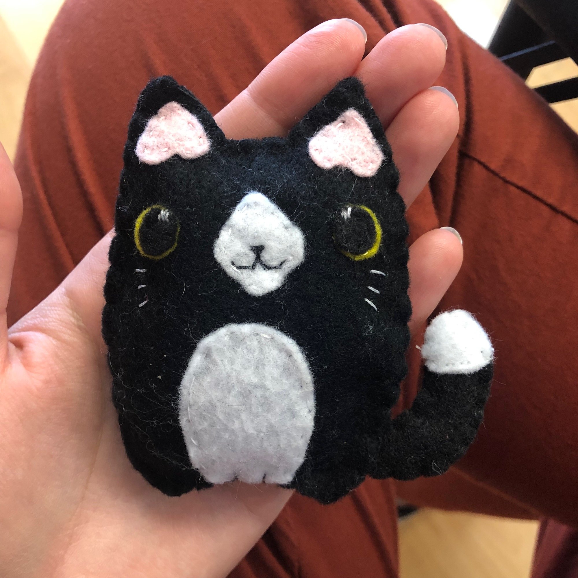 hand sew keychain cat.jpeg