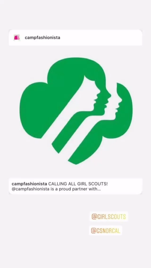 #girlscouts#gsnorcal #fashiondesignforkids