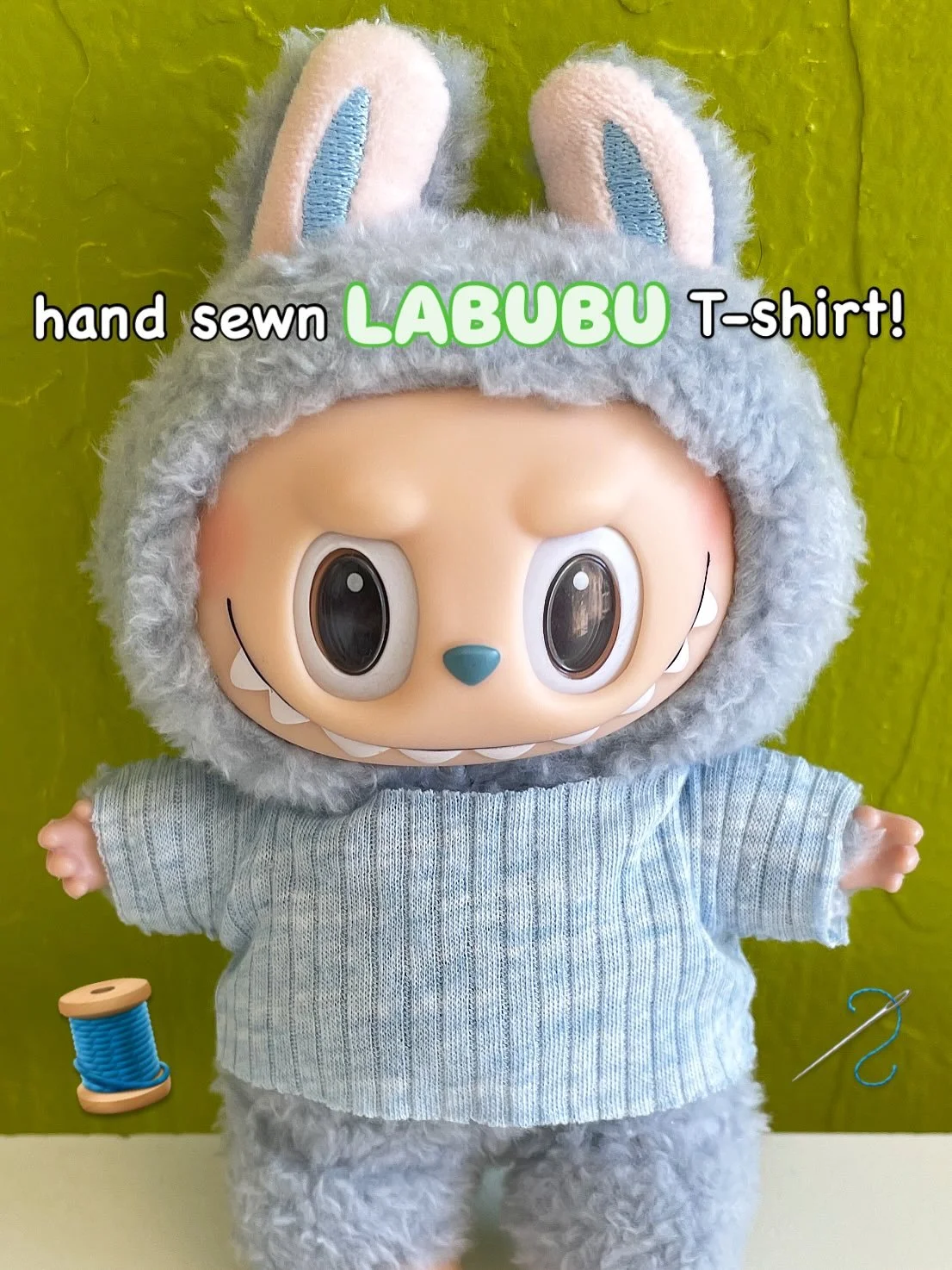Come join in the LABUBU craze and hand sew your monstrously adorable friend its own clothing - handmade by YOU!
We’re starting off our first Hand Sew Labubu class with a basic T-shirt that can be paired with absolutely anything.
We can&rsqu