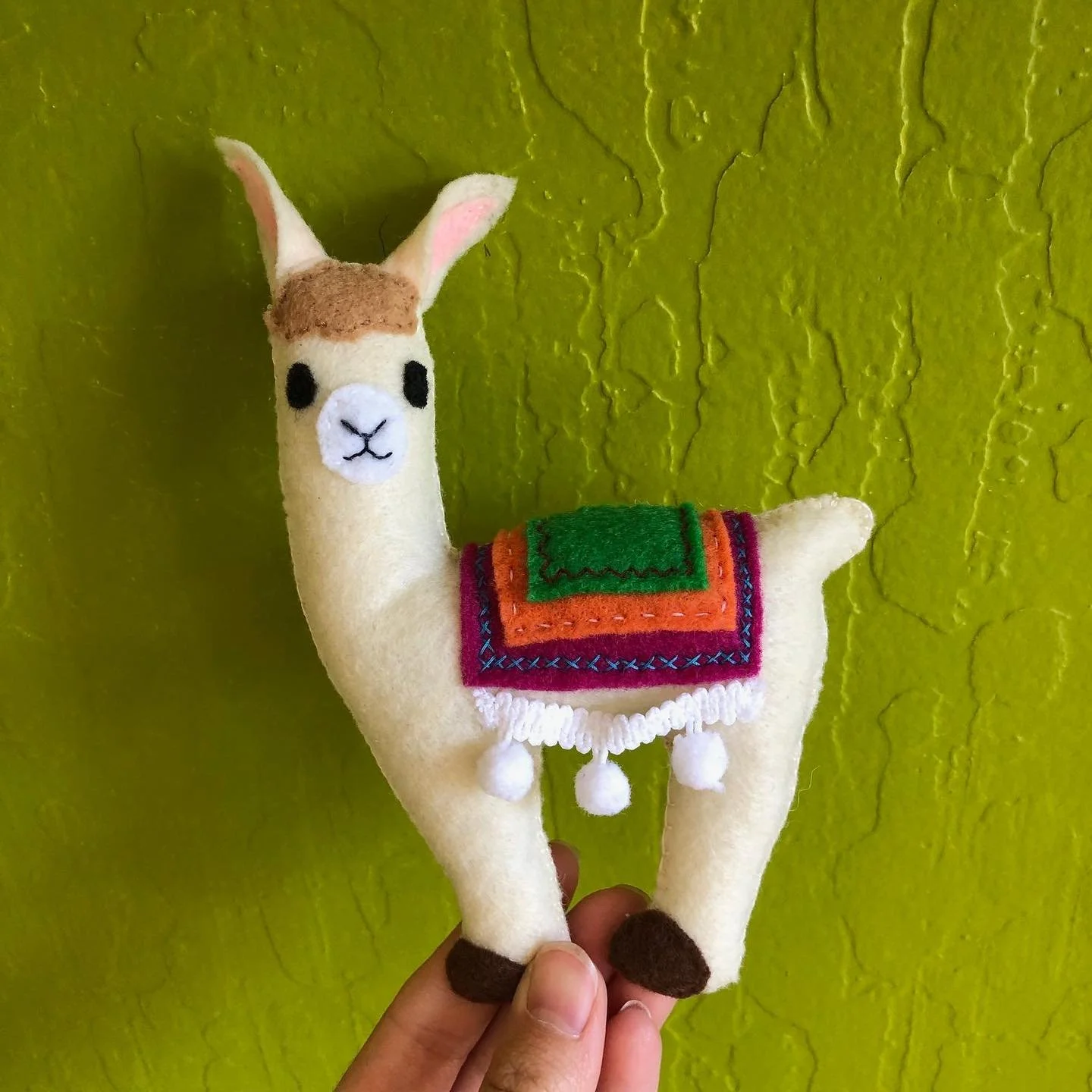 This Friday Nov 22! Work on your hand sewing skills as you make this adorable little llama to use as a pin cushion, or just to have because it&rsquo;s so cute! 

Choose colors to make a custom blanket saddle, then embroider it and add pompoms for a s