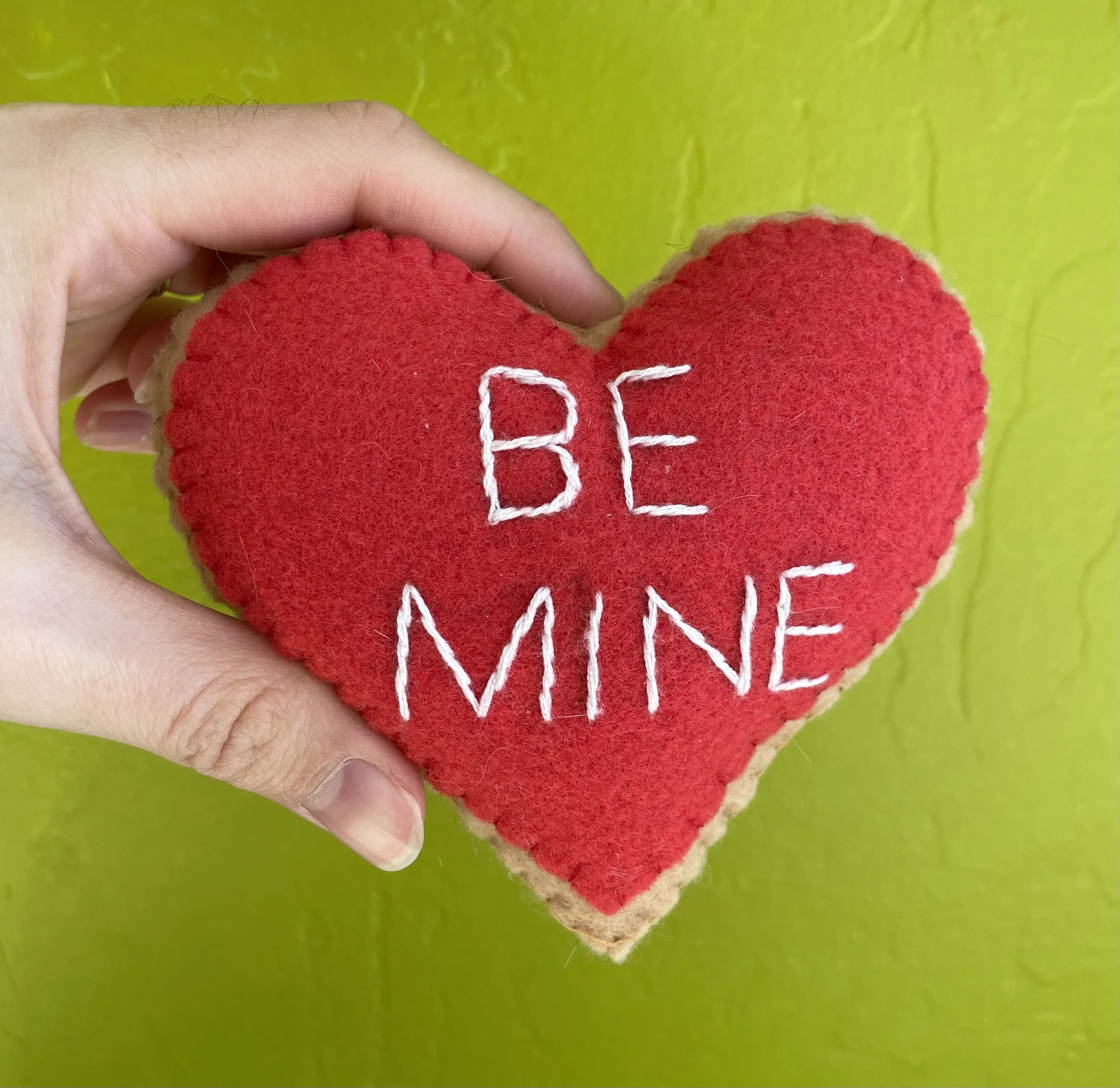 be mine hand sewn heart cookie.jpeg