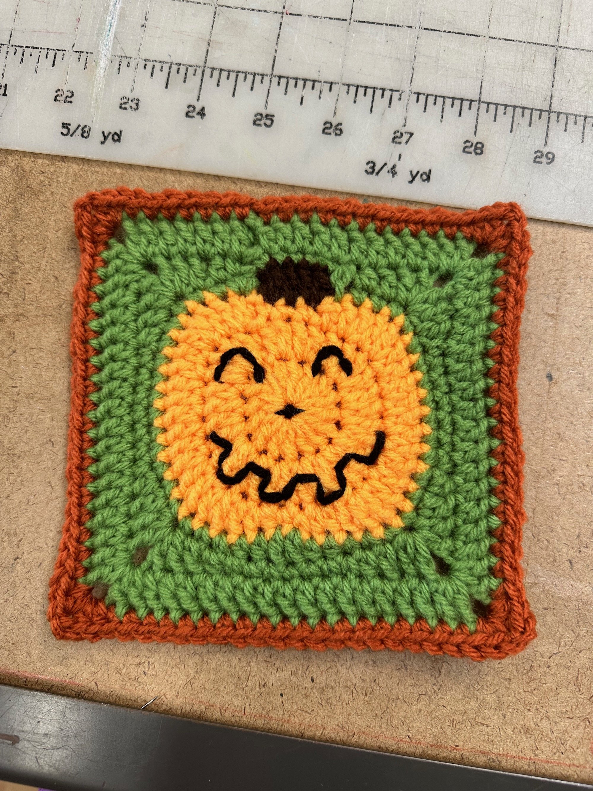 crochet pumpkin granny quare.jpeg