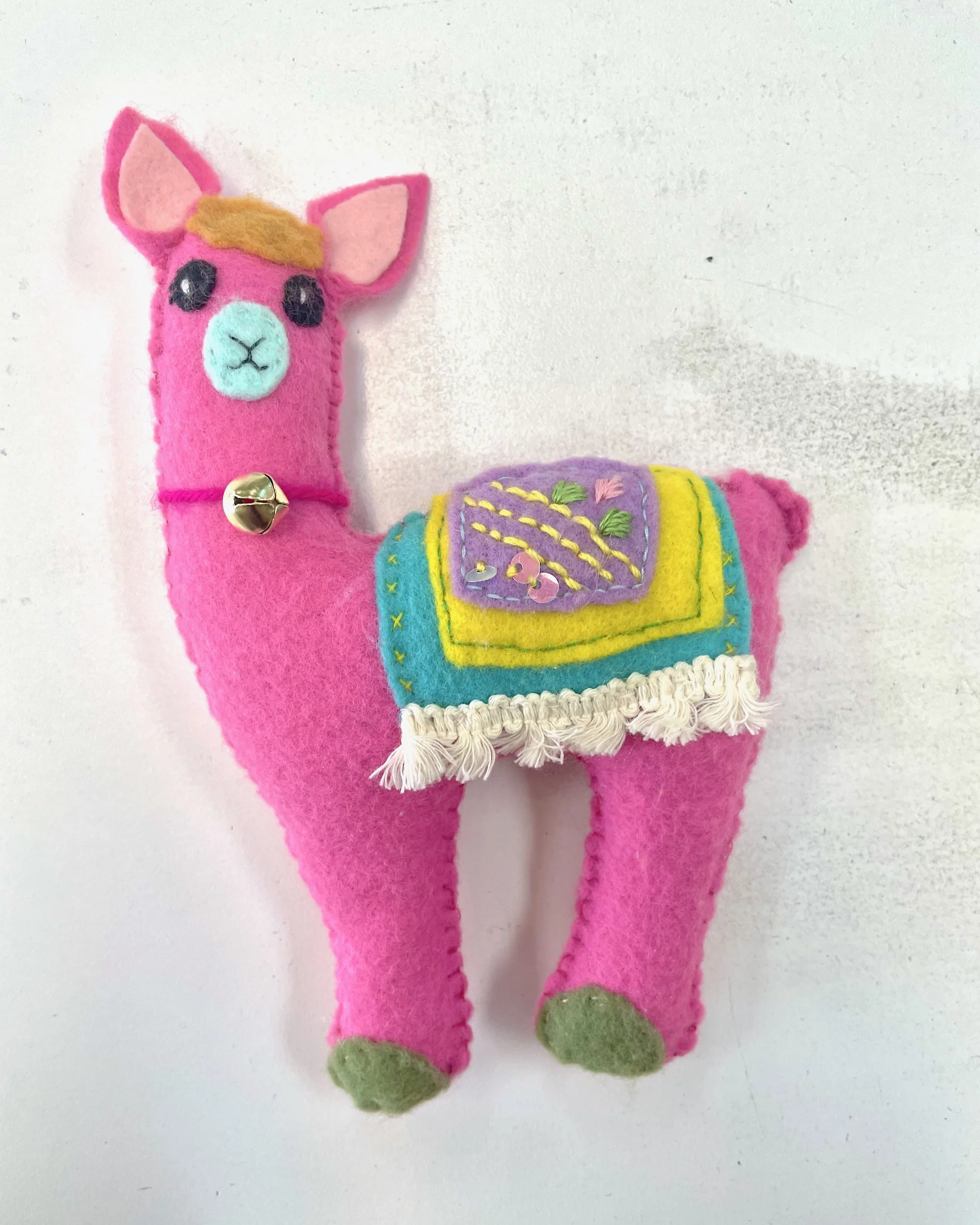 pink llama hand sew - 1.jpeg
