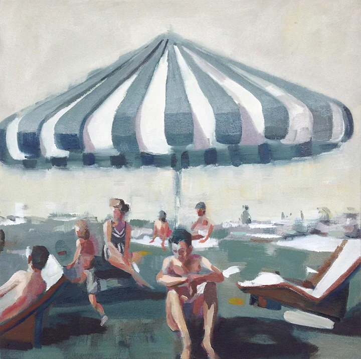  Shade. oil on canvas.&nbsp;18” x 18”.&nbsp;2014. sold. 