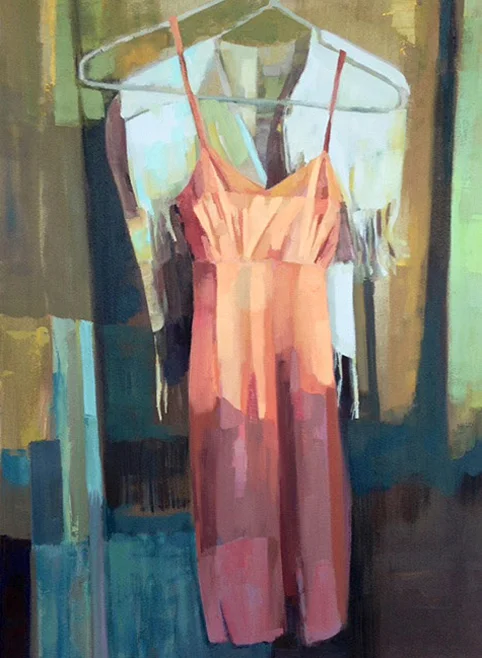  Enfold. oil on canvas. 30" x 22". 2013. sold.&nbsp; 