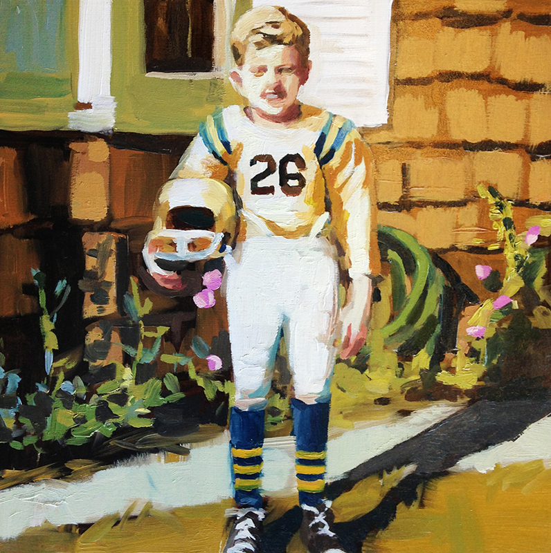  Number 26. oil on panel. 8" x 8". 2013. sold.&nbsp; 