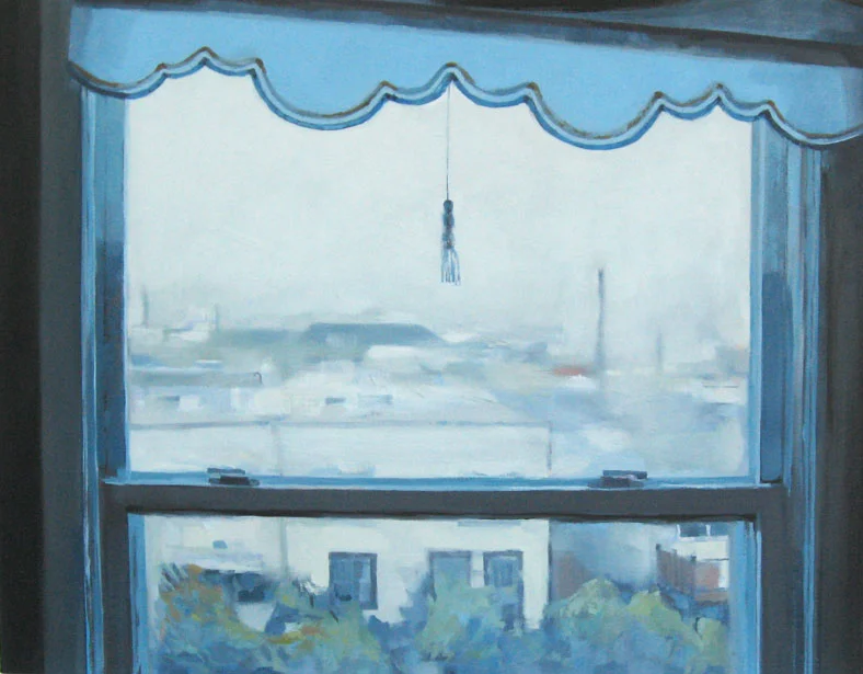  Back View. oil on canvas. 28" x 36". 2011. sold.&nbsp; 