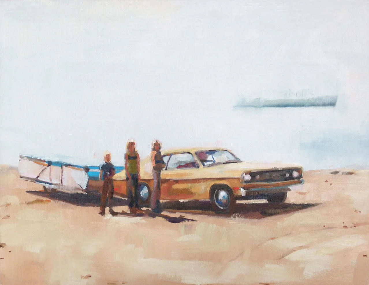  Day Trip. oil on canvas. 12" x 14". 2013. sold. 