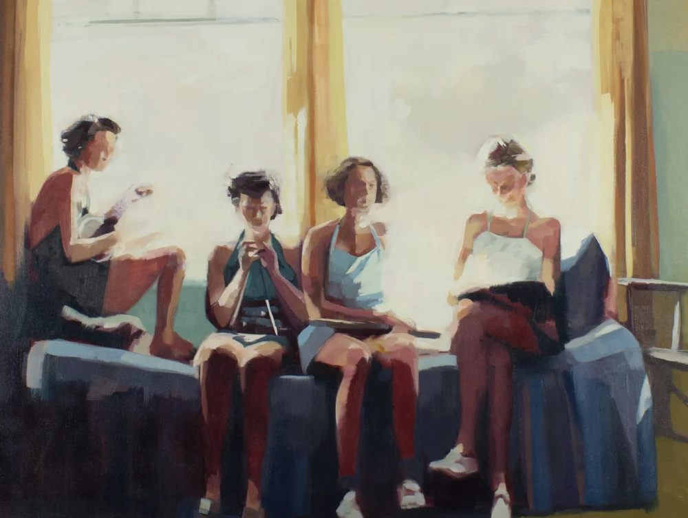  Afternoon. oil on canvas. 30”x40”. 2018. sold 